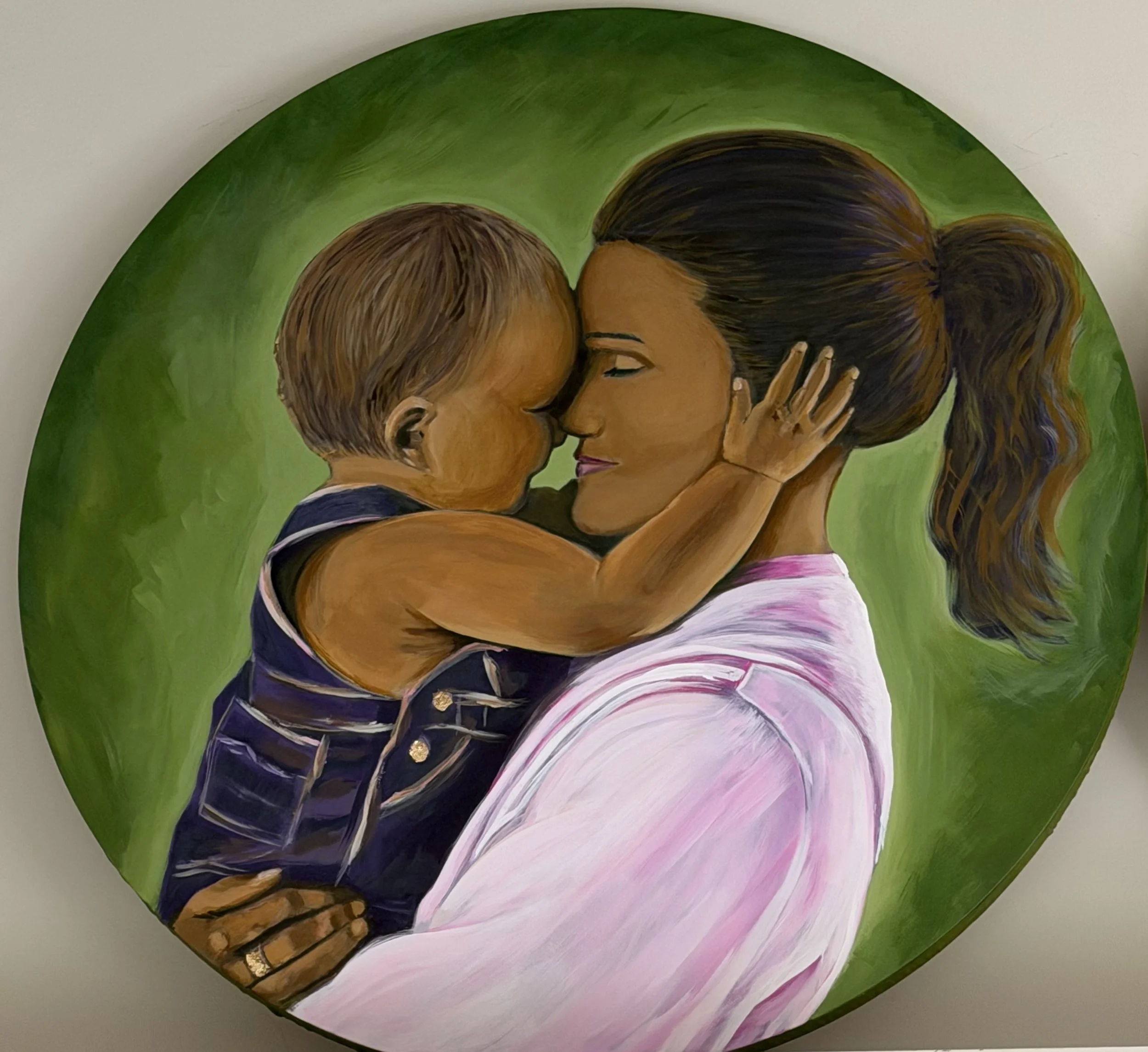 Heart for the Children - 36in diameter (circle) - $3,333