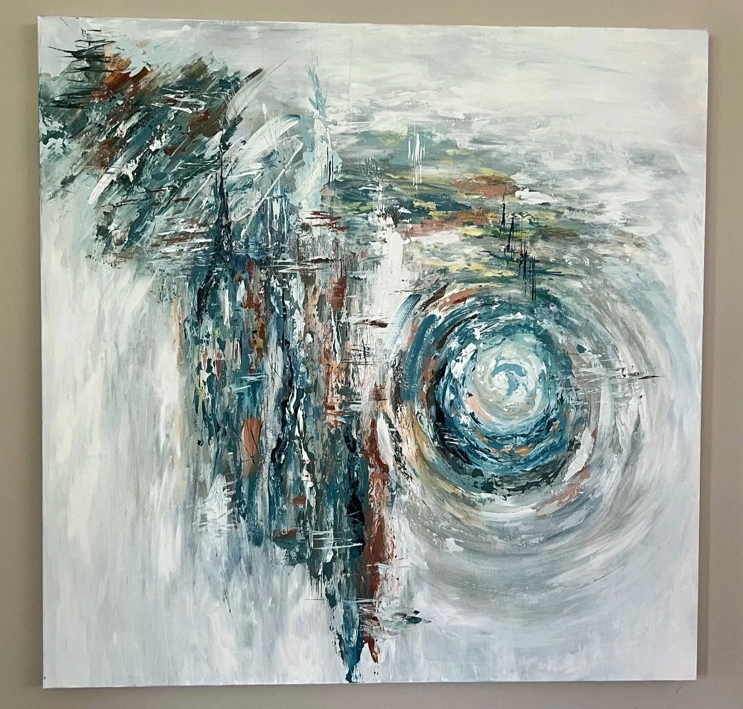 Native Noise - 36 in X 36 in canvas - $888