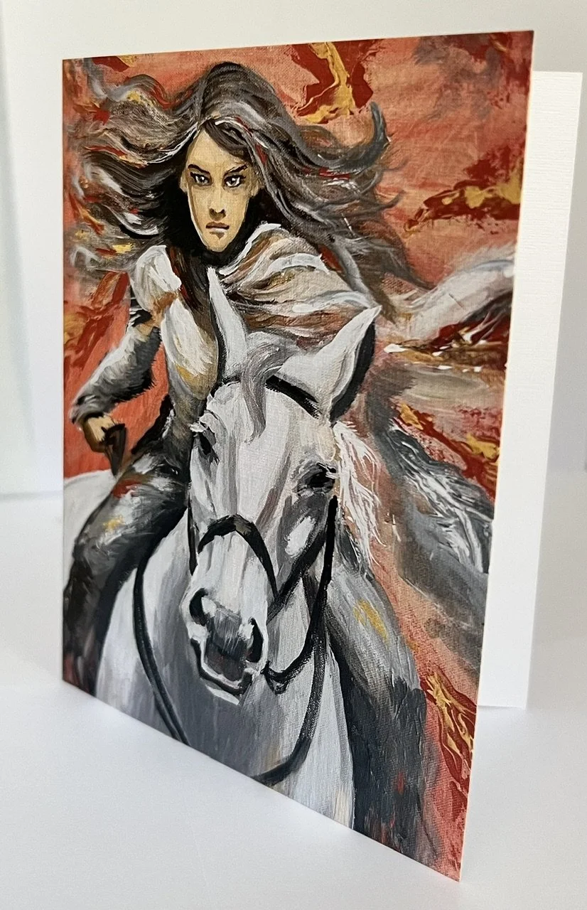 Fire Horse Greeting Card (6-pack)
