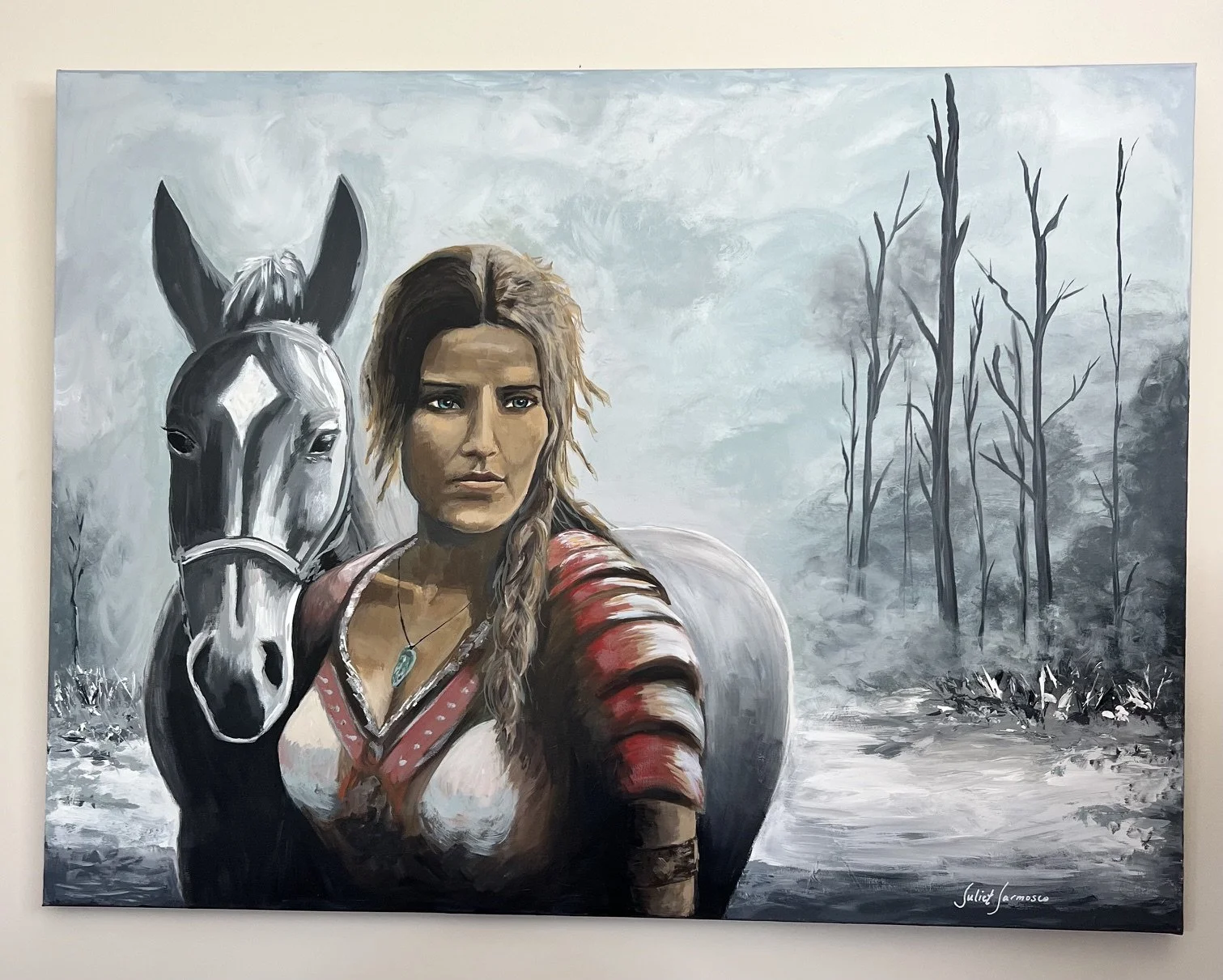 Burn It Down - 36in x48 in canvas - $3,333