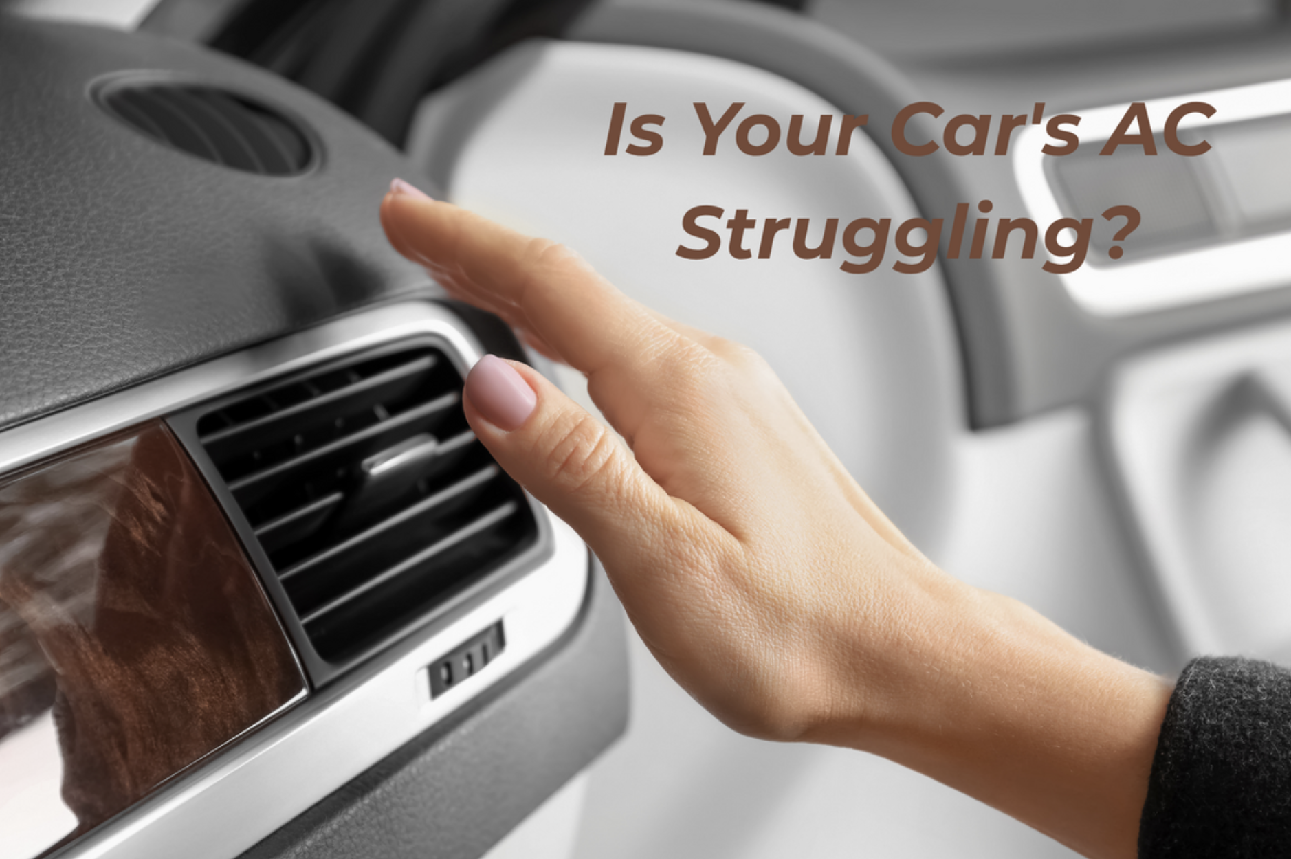 Is Your Car's AC Struggling? 3 Signs It Needs Attention This Summer