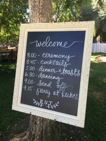 Large, Square chalk board (Copy)