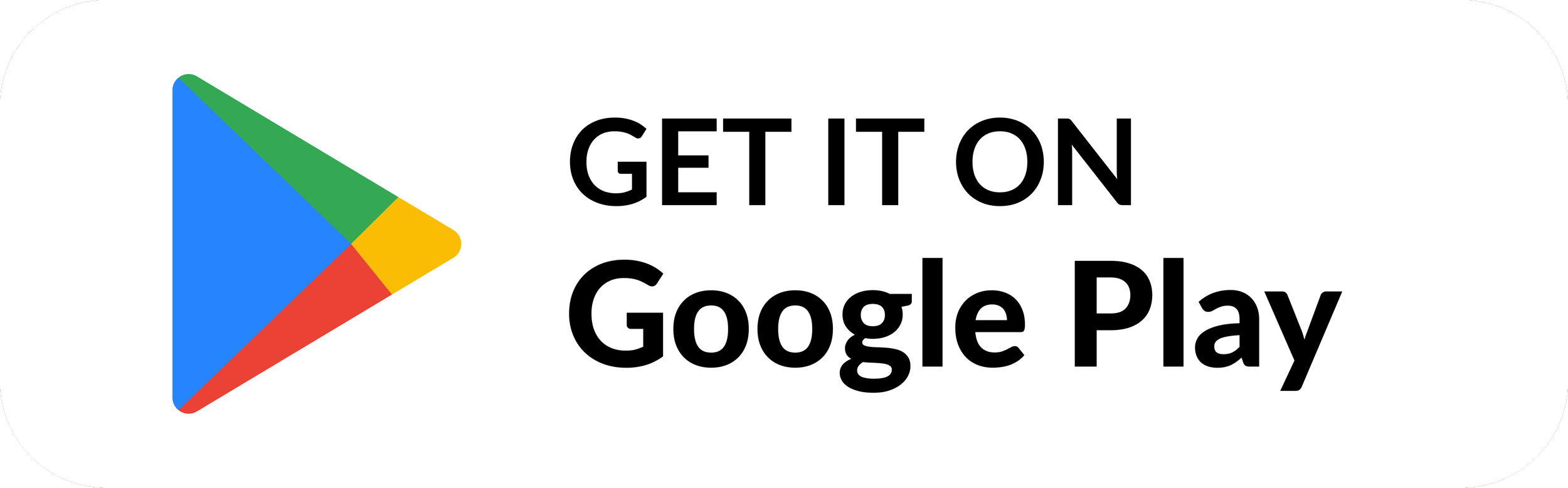 Google Play logo with the text 'Get it on Google Play'