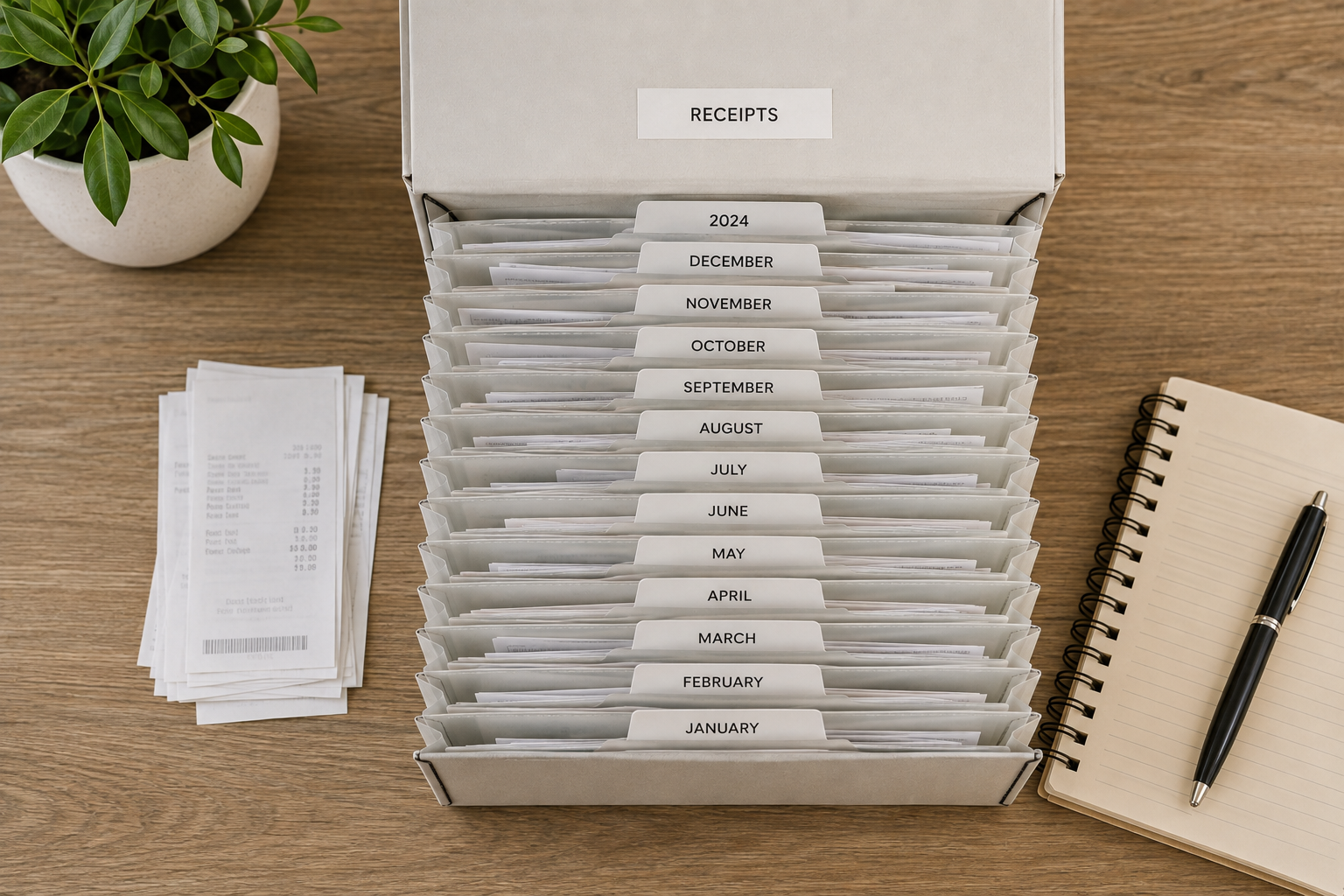 How to organize small business receipts in Canada for tax time&nbsp;