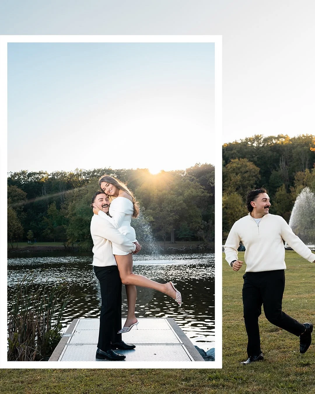A fall engagement shoot with @chriistina_cullen &amp; Vin.