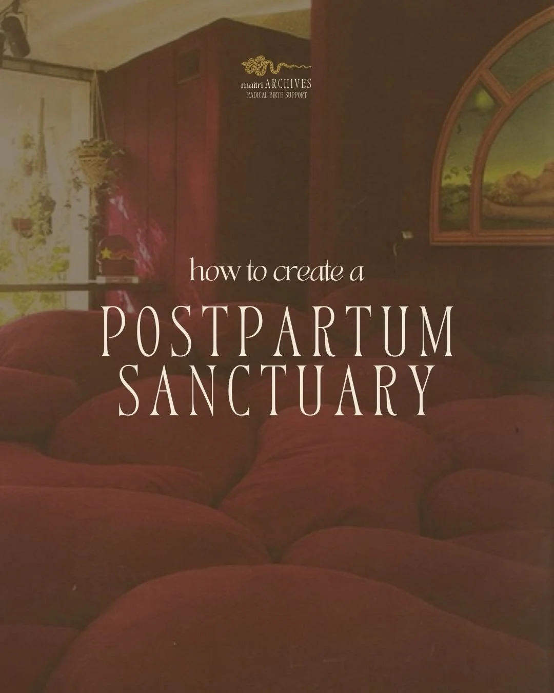 The women I&rsquo;ve seen whose bodies + nervous systems are the most regulated in postpartum tend to have environments, supplies, lifestyles + expectations that are appropriately &ldquo;prepared&rdquo; for the depth of healing that is to come for Mo