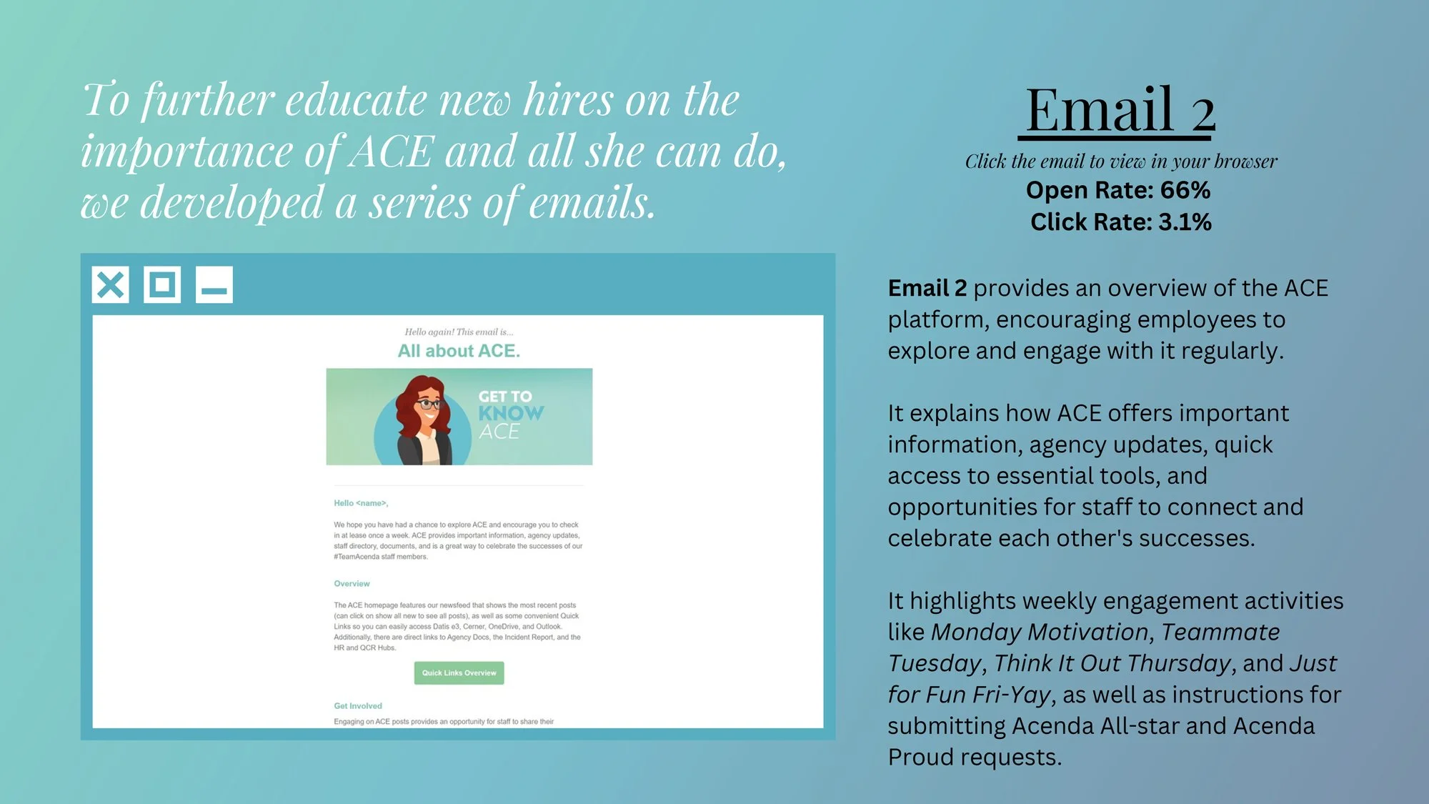 ACE Onboarding Email 2