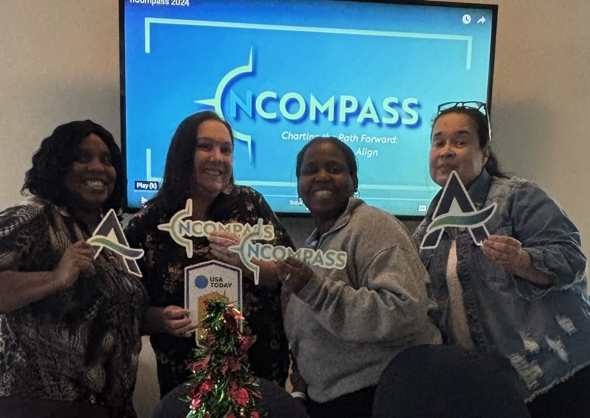 #TeamAcenda poses for group photo during livestream of annual nCompass event