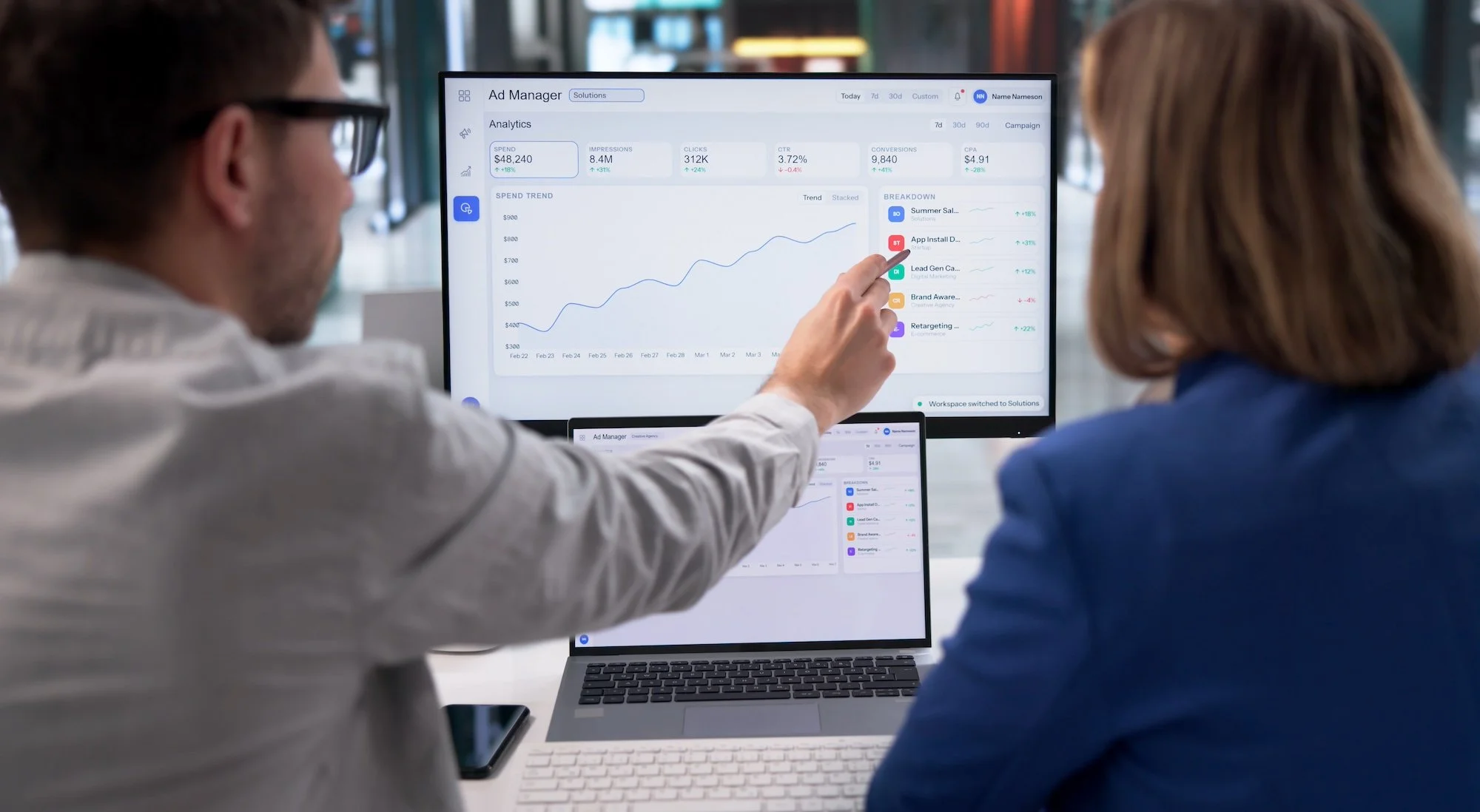 Digital Marketing Specialist Reviews Online Advertising Campaign Metrics