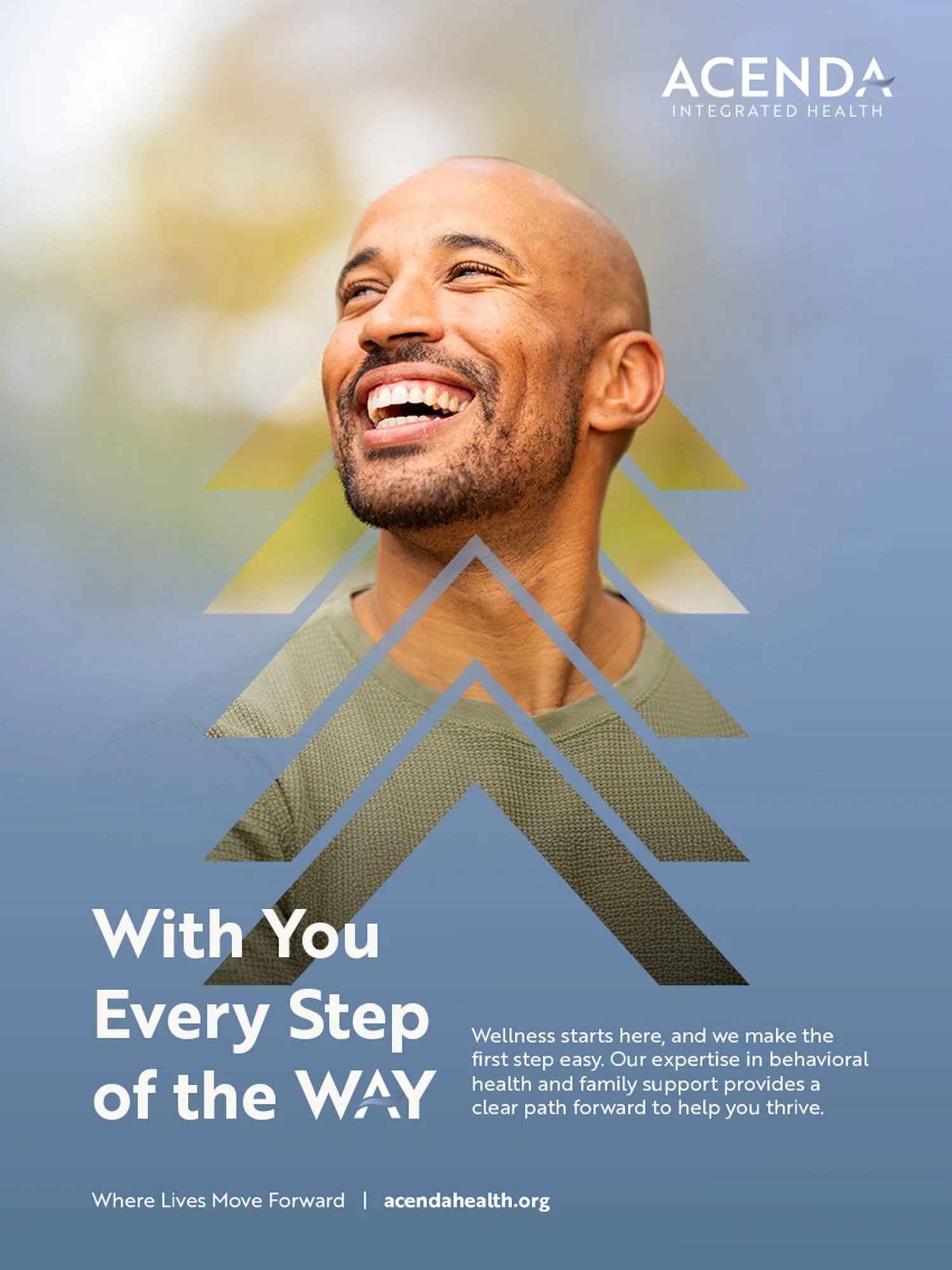 Acenda | With You Every Step of the Way Campaign Asset