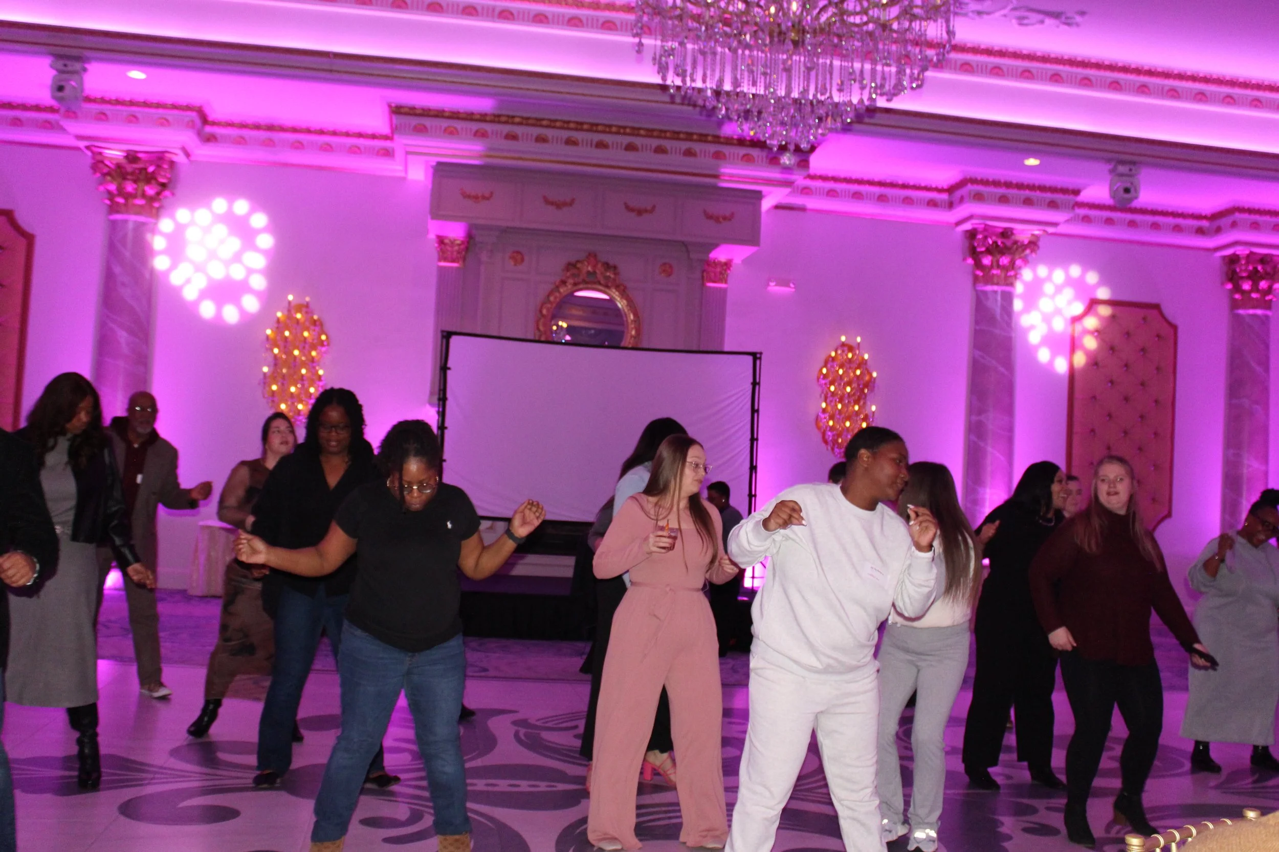#TeamAcenda busting a move on the dance floor at Staff Bash 2026