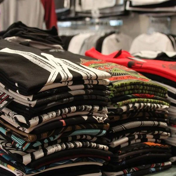 GCS Santa Ana, folded shirts