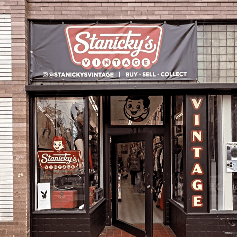 stanicky's vintage, storefront