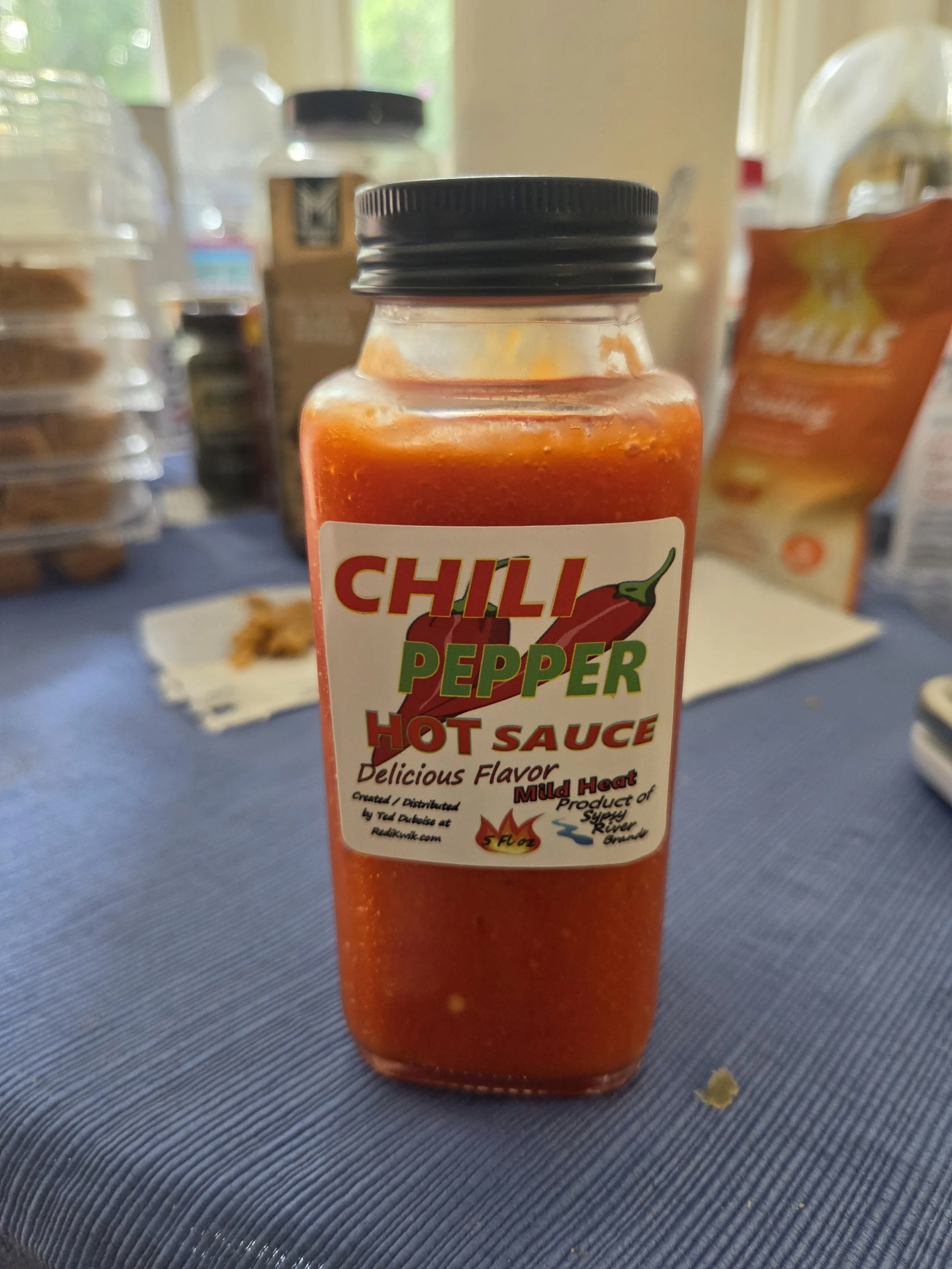 Red Chili Pepper Hot Sauce