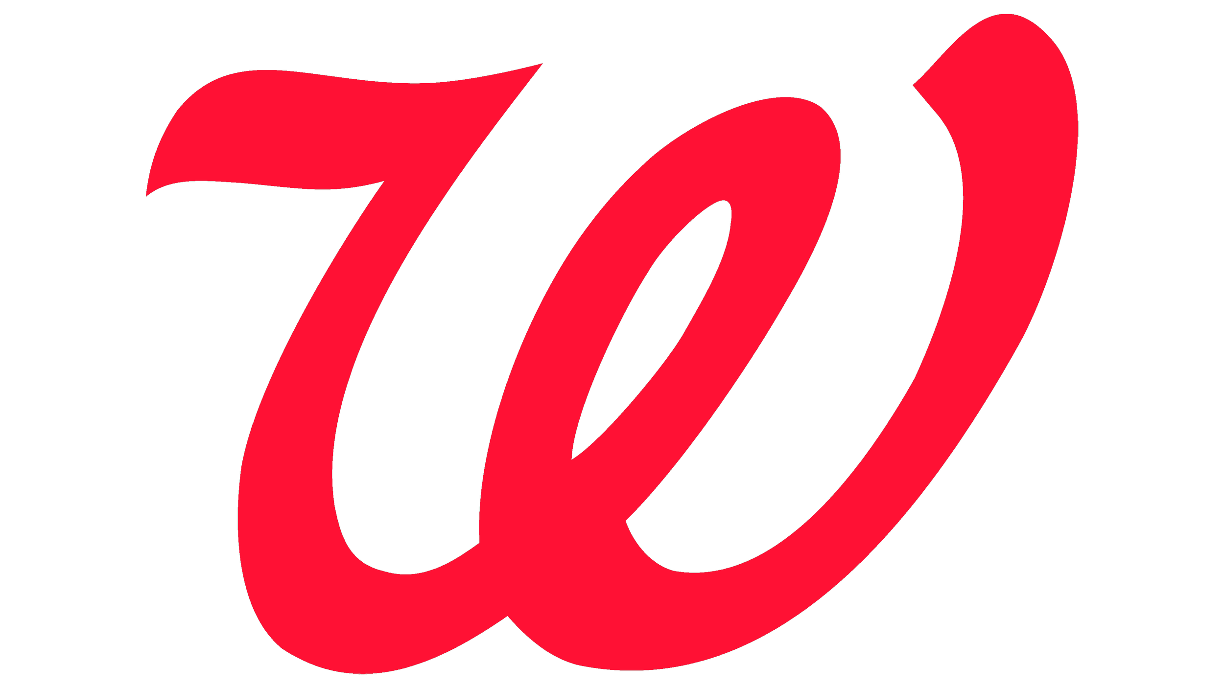 Red stylized letter Q with a waving red flag attached to the top left of the letter.