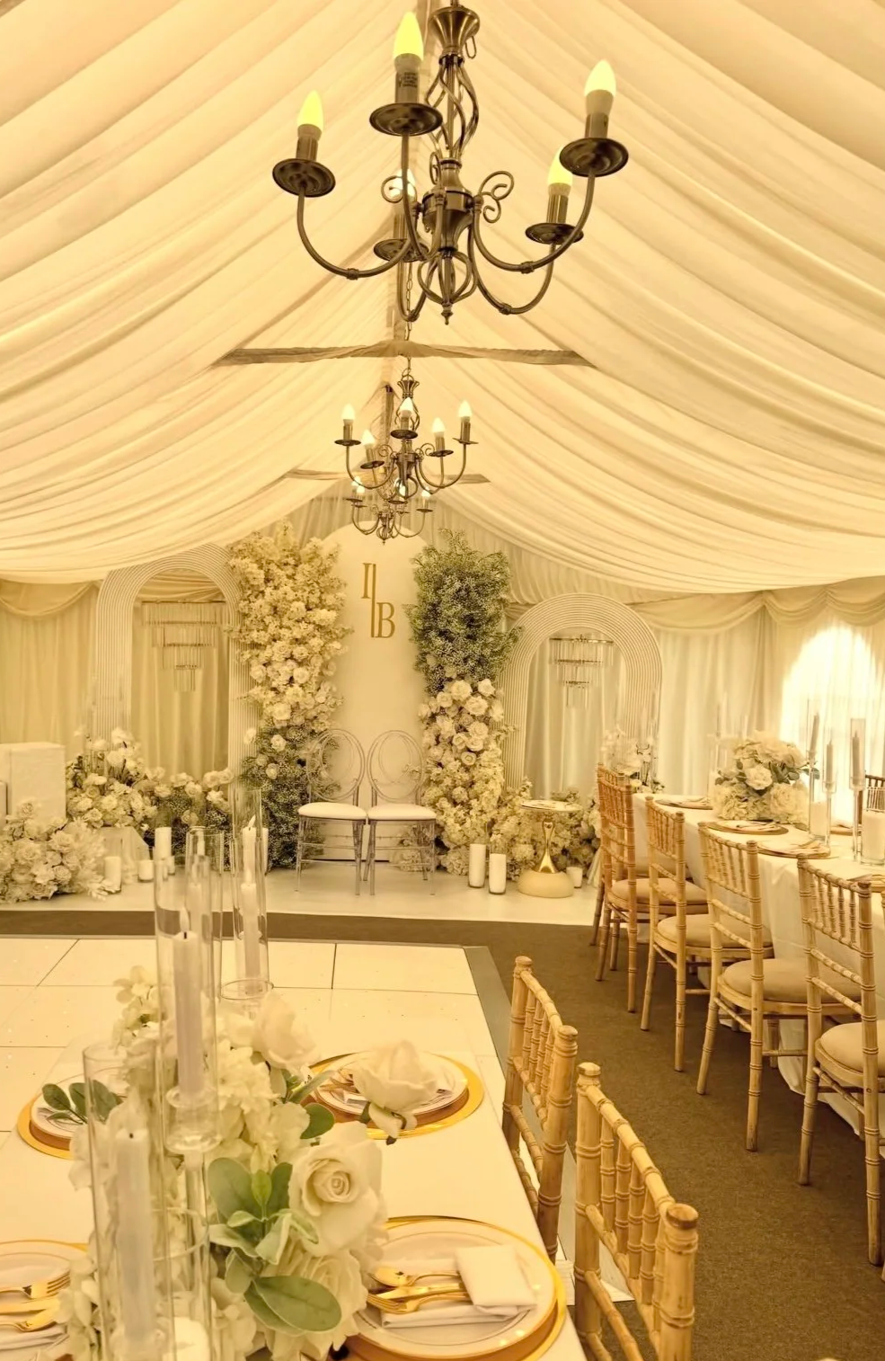 Marquee in Ilford lain