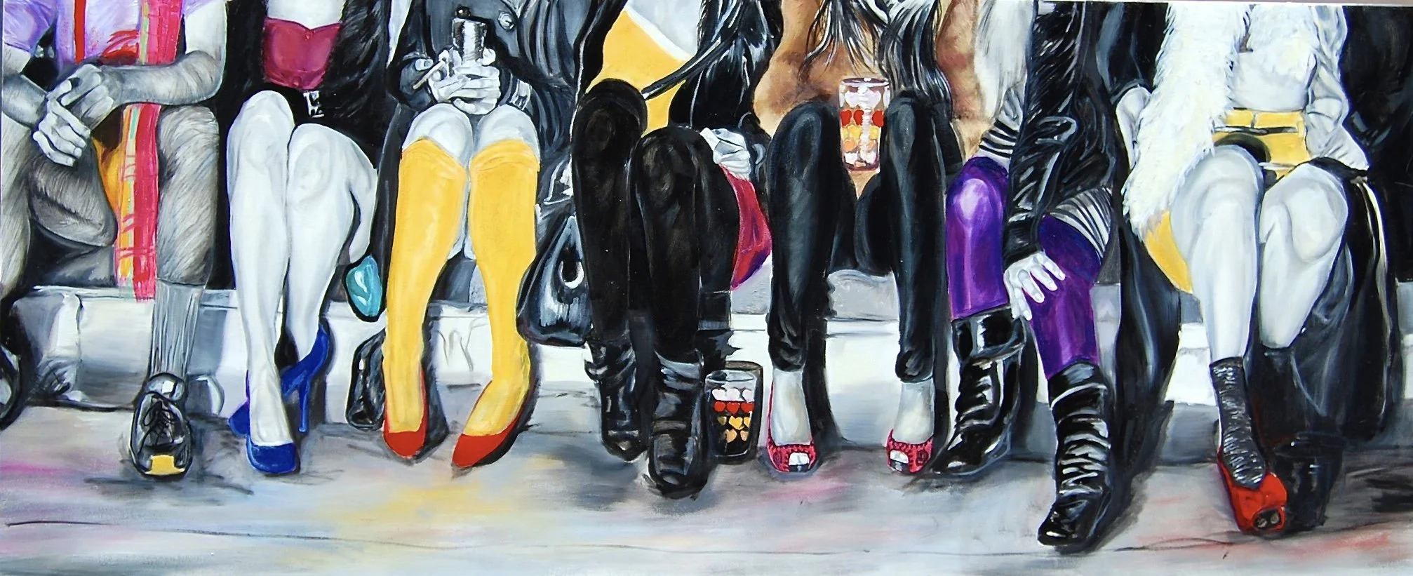 The Locals
36x72
Oil on canvas
2012 🔴