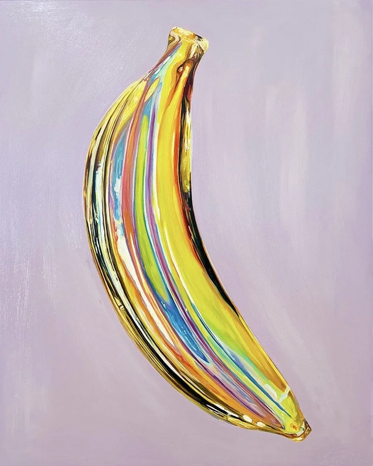 I'm Going Bananas
16x20
Oil on cradled Gesso board
2024