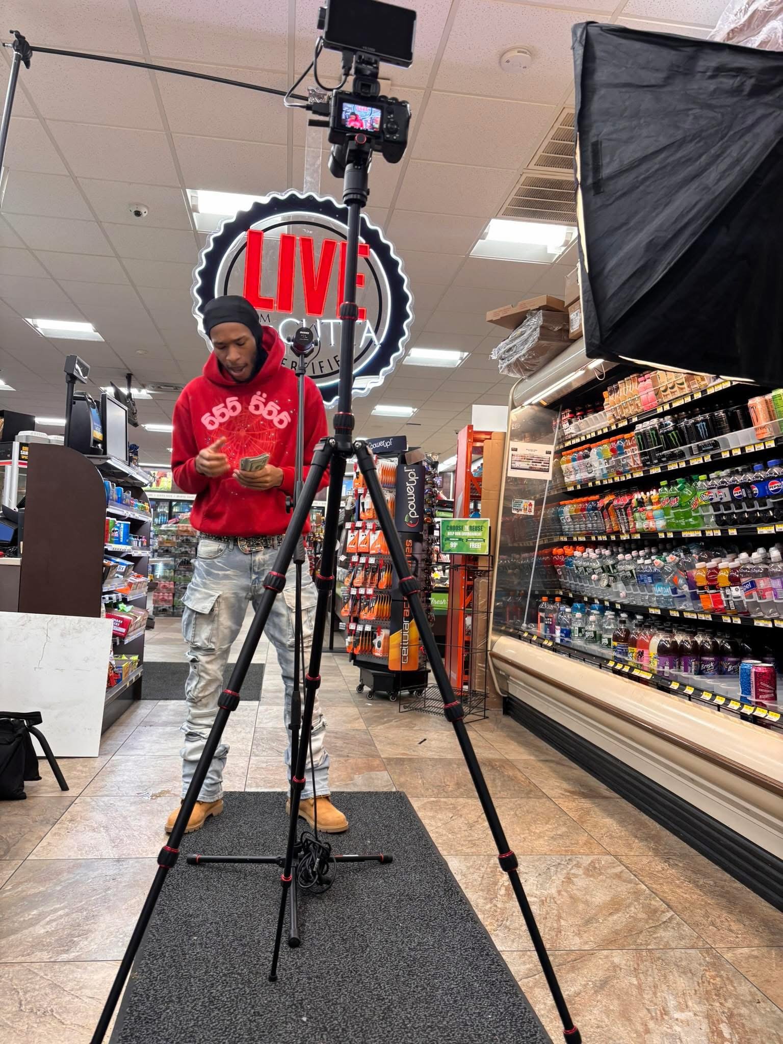 Velour Cakes performing for LiveFromTheGutta inside of Byrne Dairy Geneva NY - (2025)