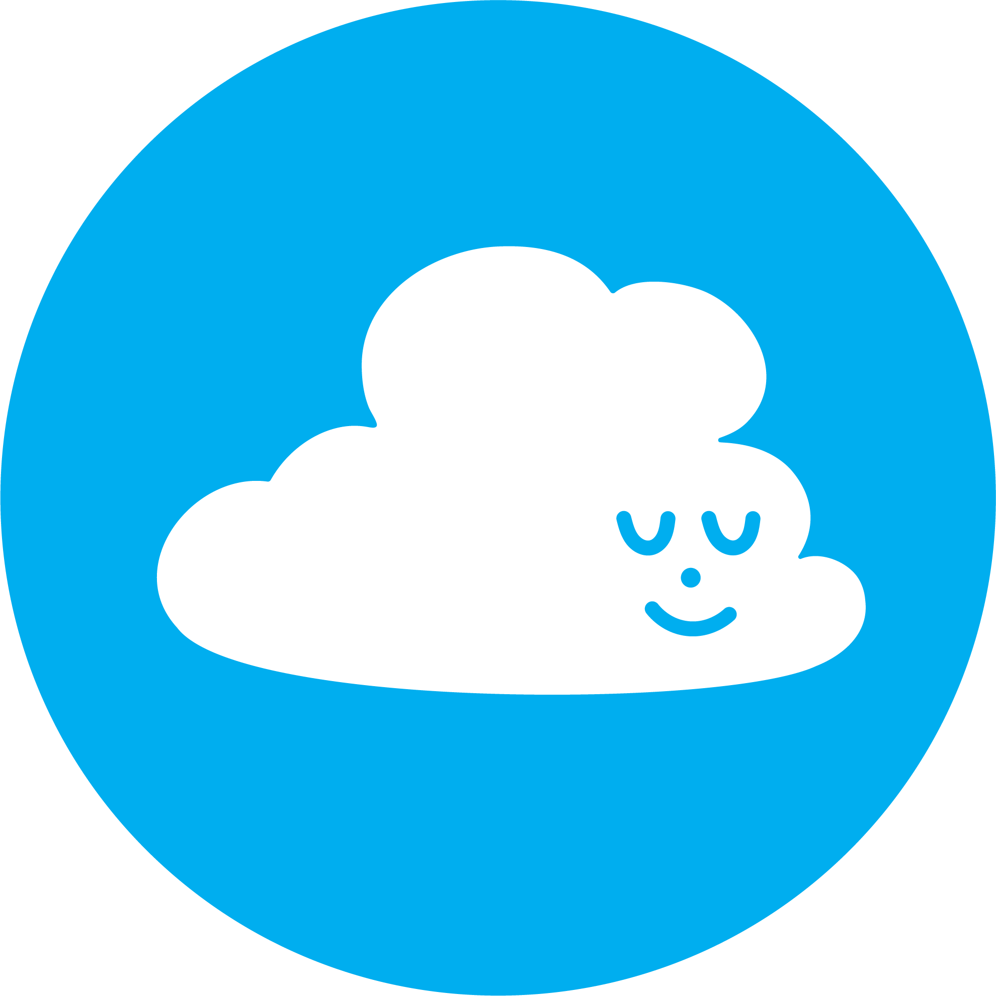 Close-up of the Twitter logo, which features a stylized blue bird on a blue circular background.