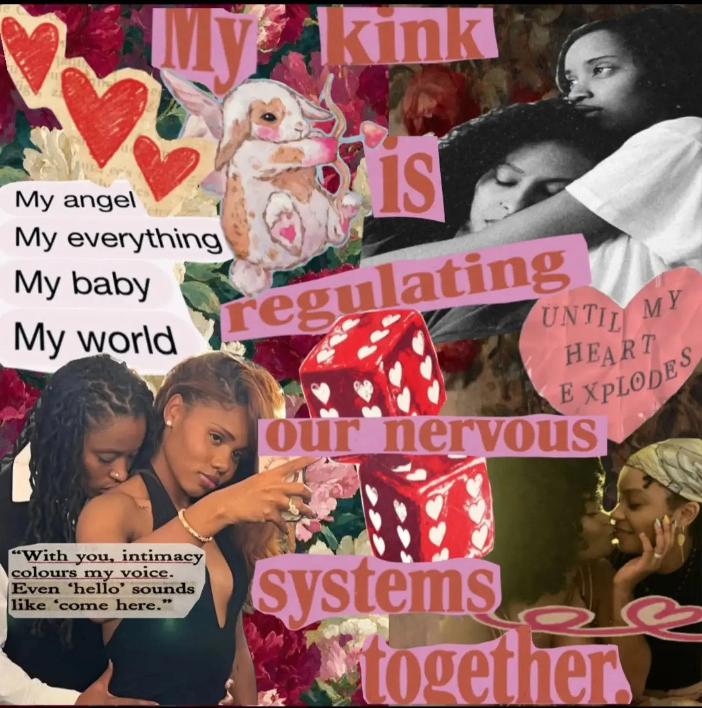 Safe in your arms ❤️

#digitalcollage #digitalartcollage #lesbianart #queerartist
