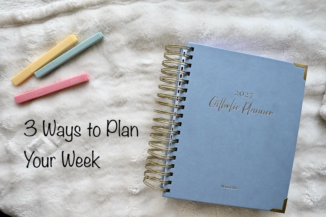 Three Ways to Plan Your Week With a Vertical Layout