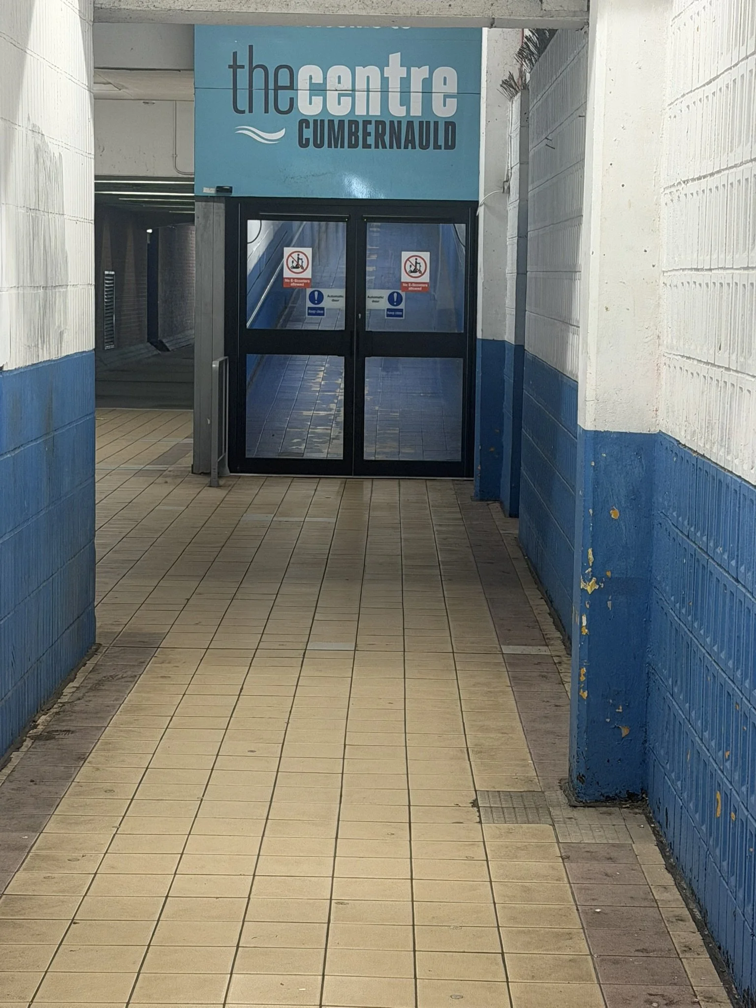 Main entrance to ramp up to Phase 1 