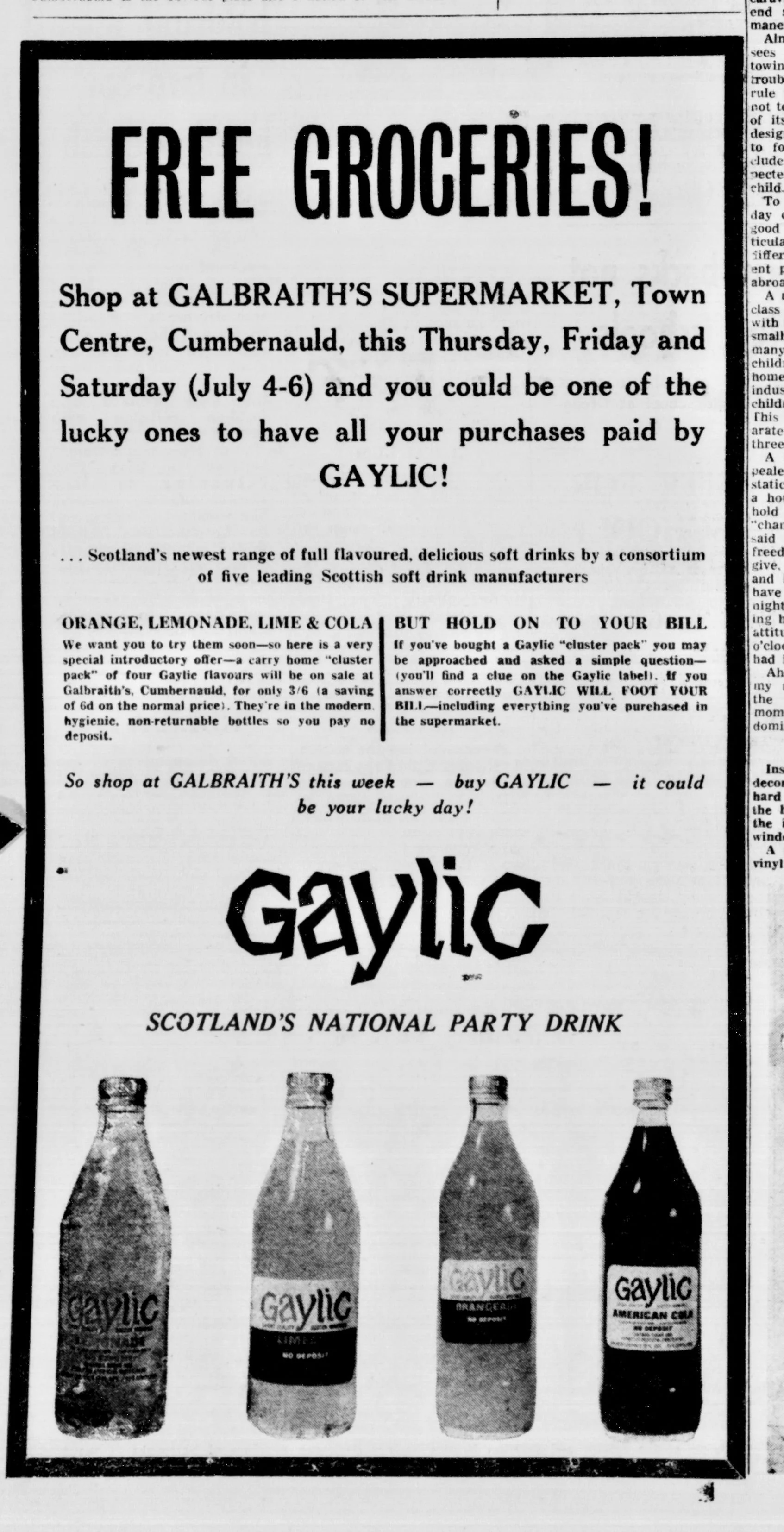 Galbraiths Jul 1968