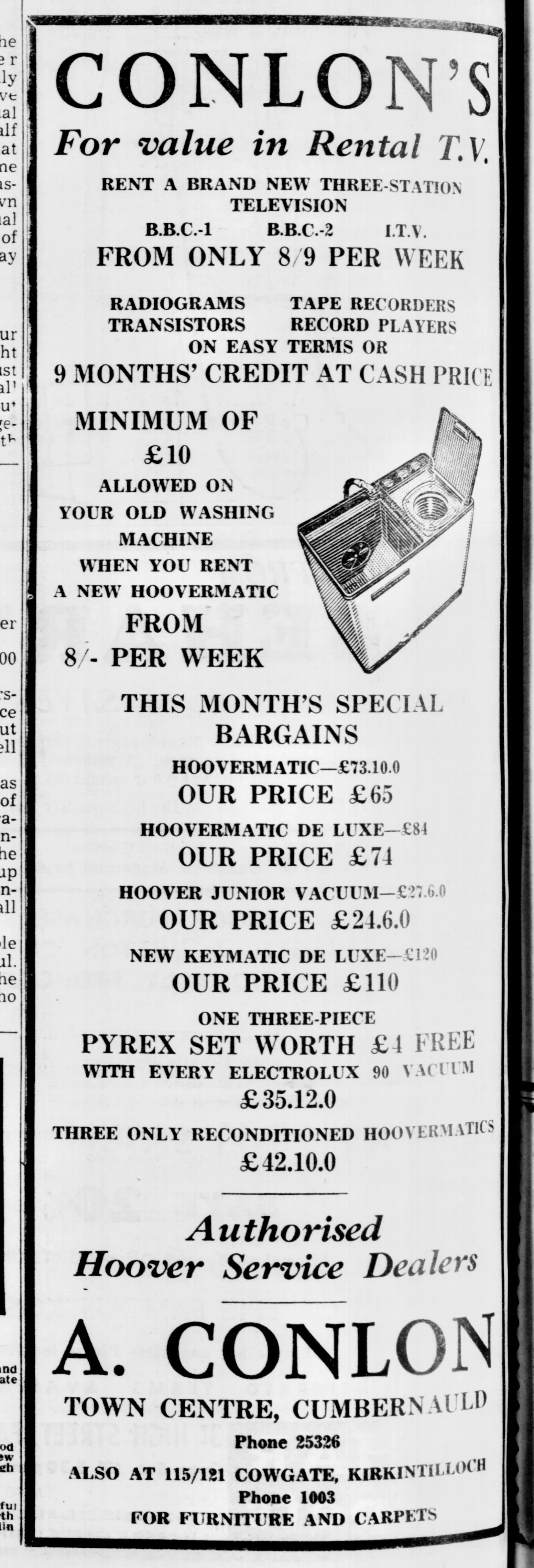 Conlons Oct 1967