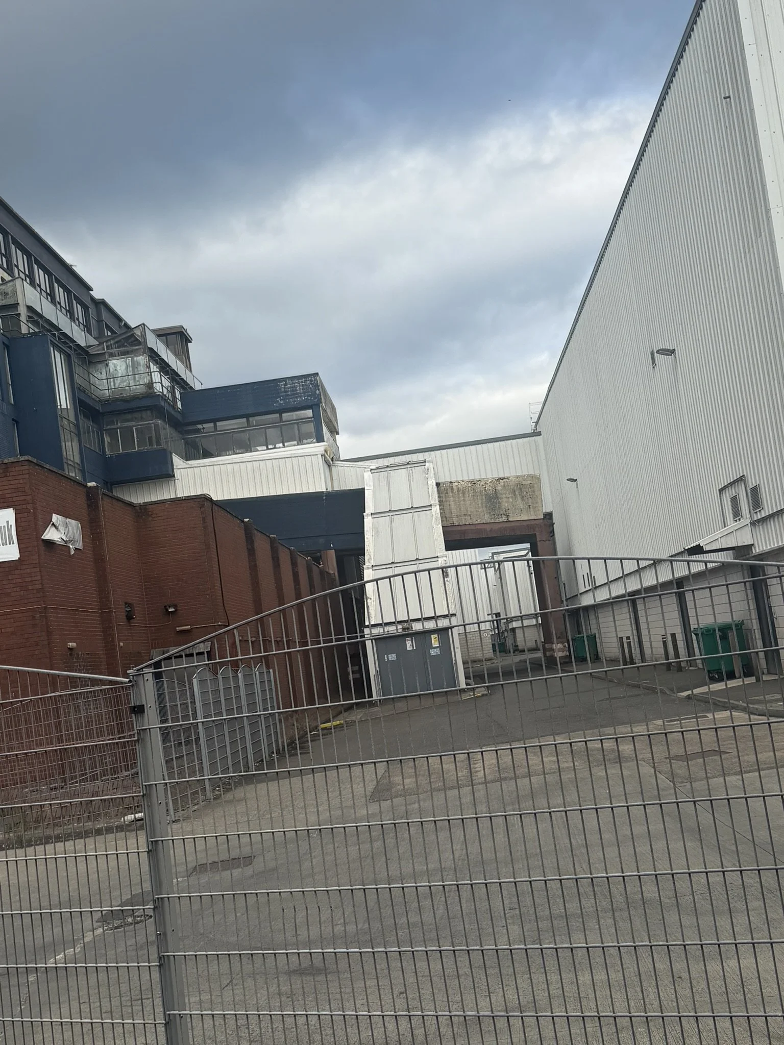 Phase 1 building from Tesco end