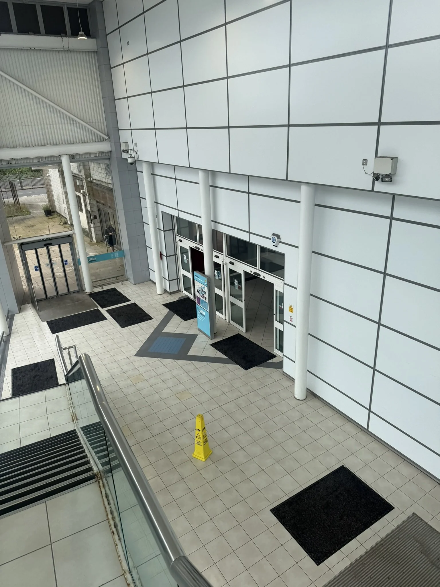Atrium entrance to Phase 4 mall