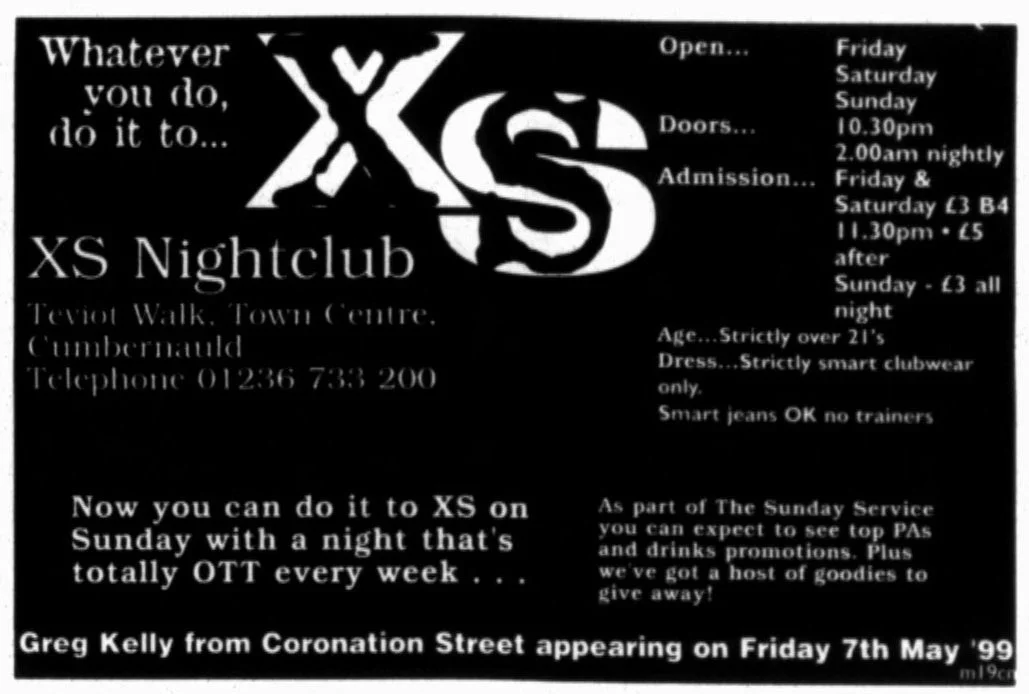 XS Nightclub May 1999