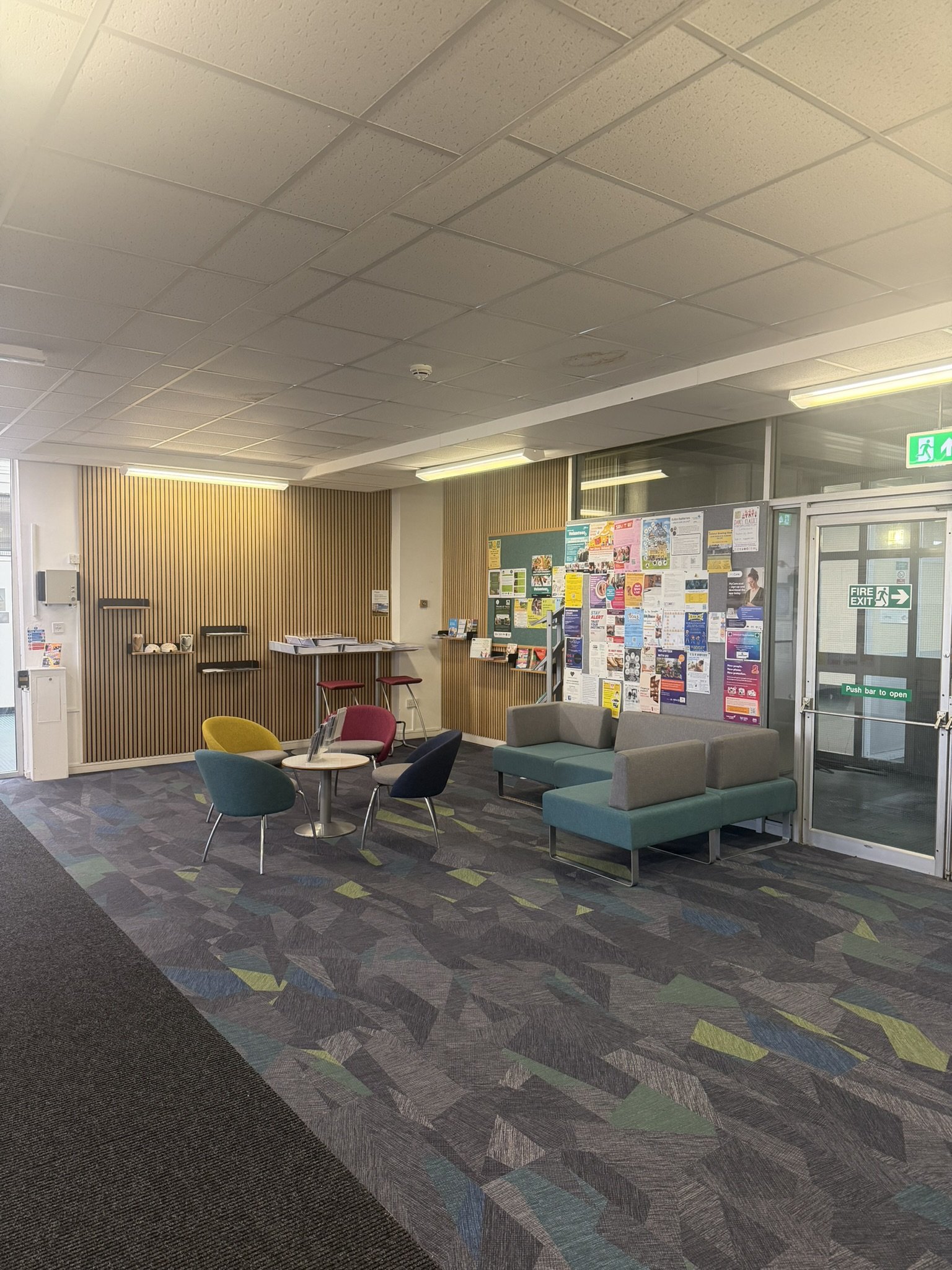 Library foyer