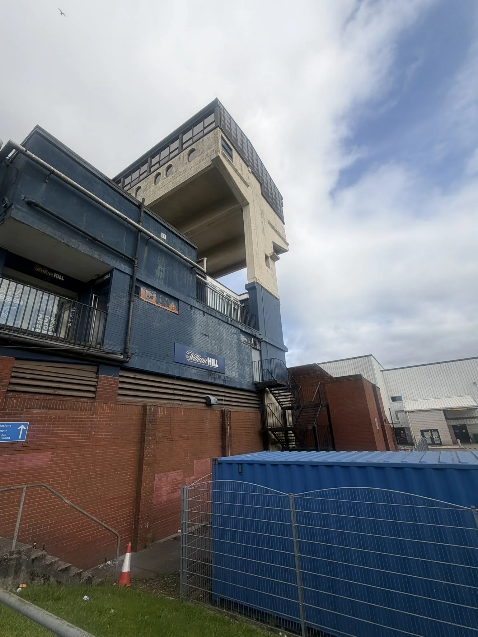 Phase 1 building from Tesco end
