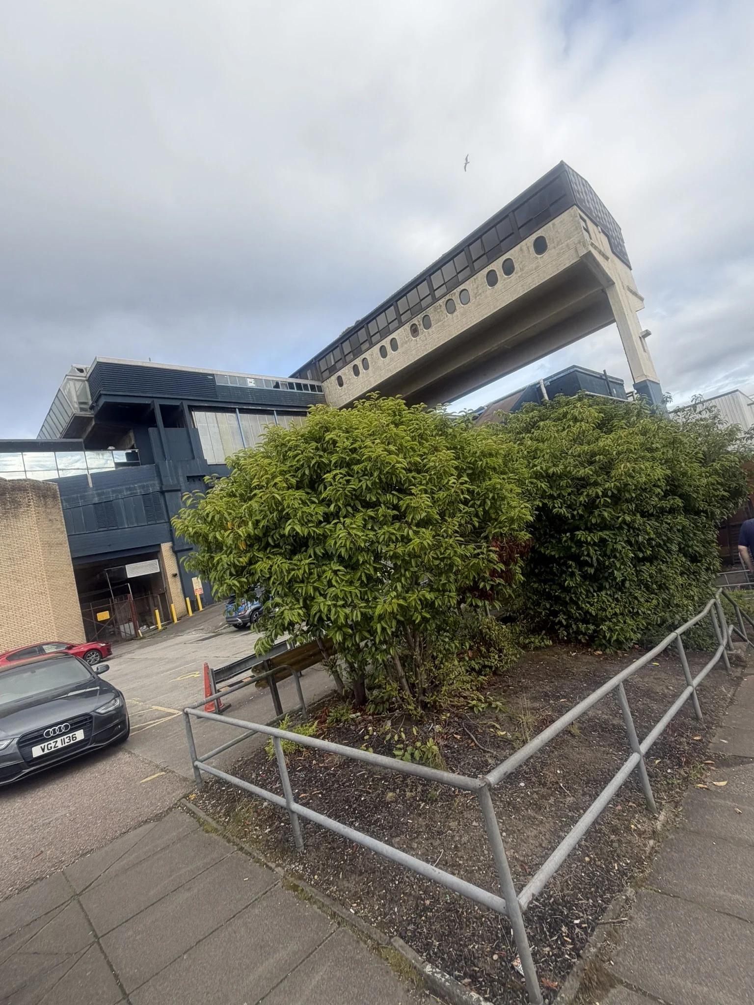 Phase 1 building from Tesco end