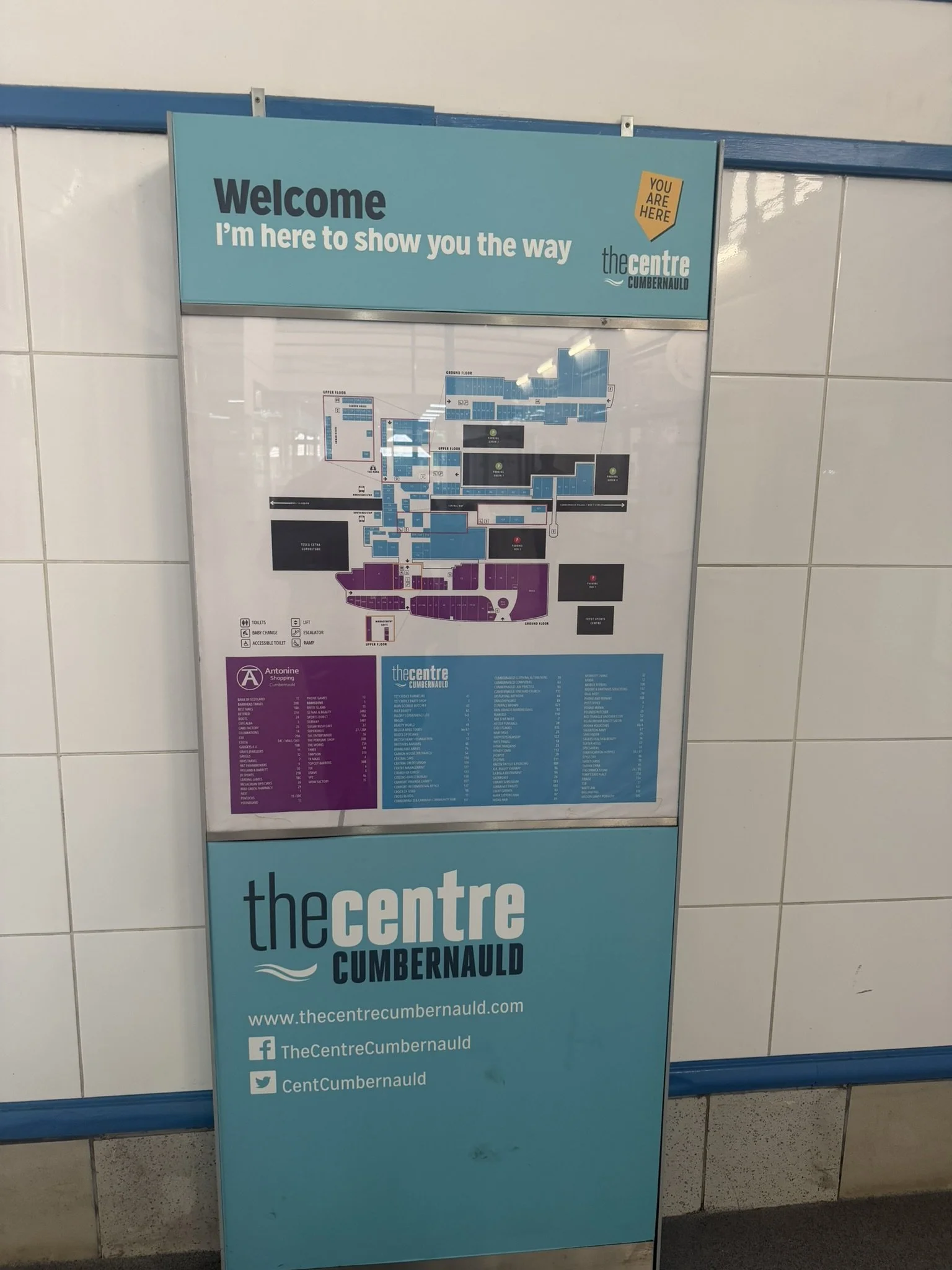 Map of The Centre