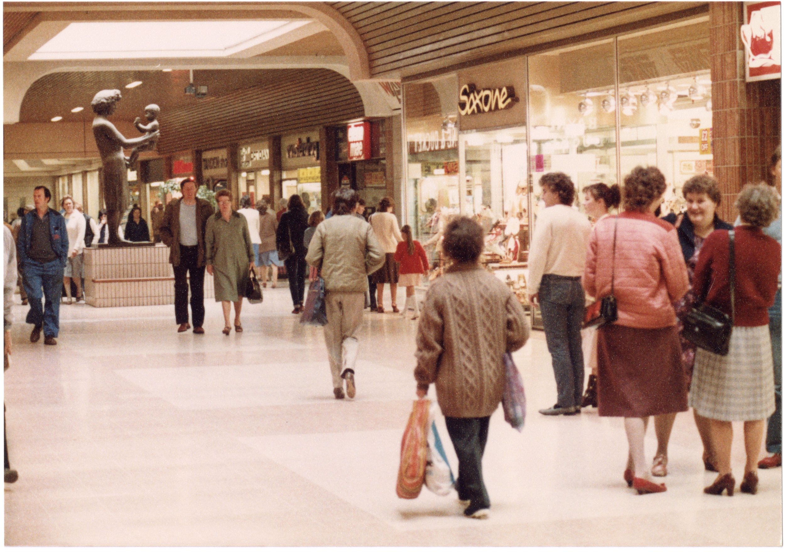 Phase Four mall; Mother and Child; Saxone