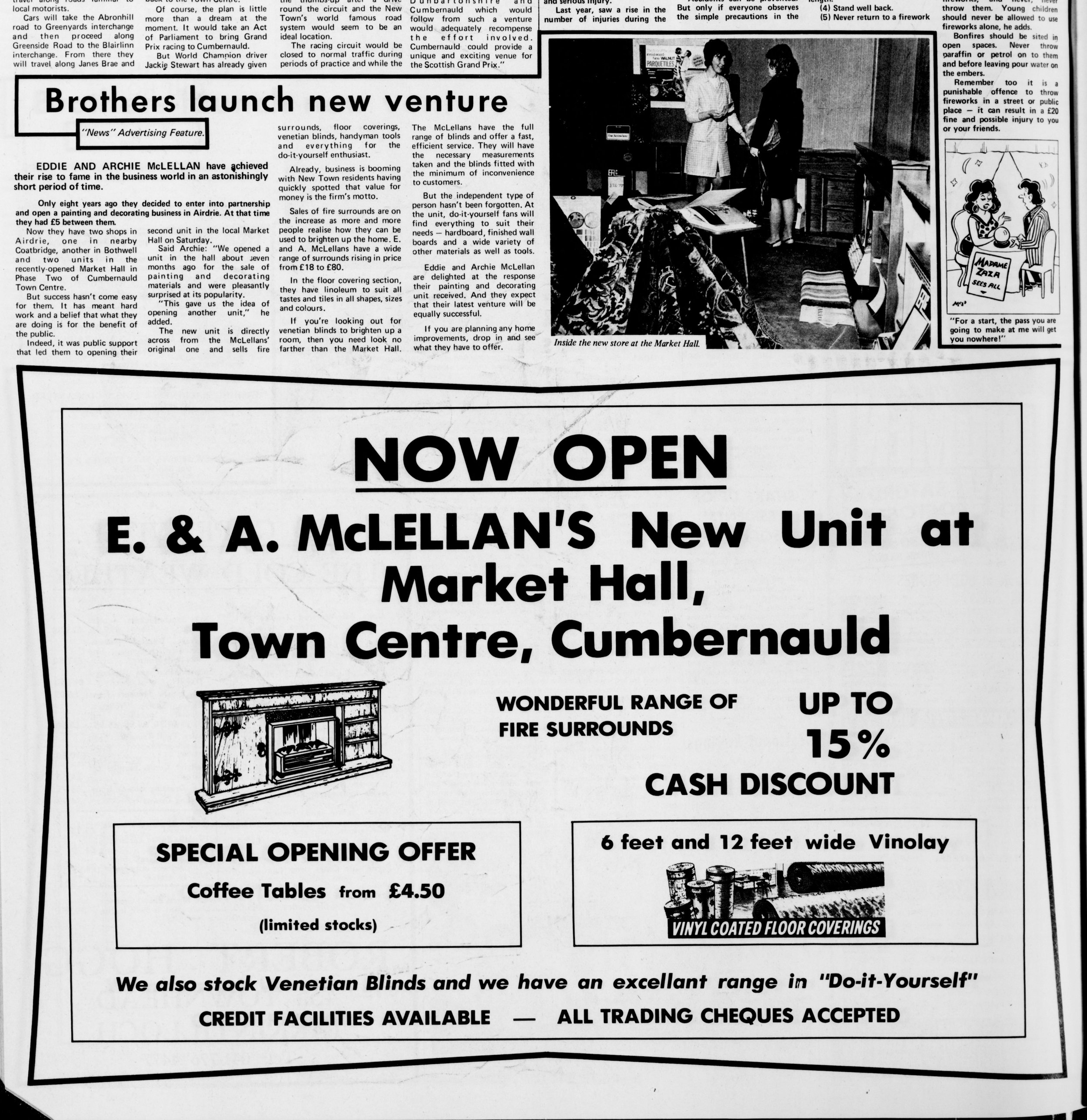 E. & A. McLellan Oct 1972