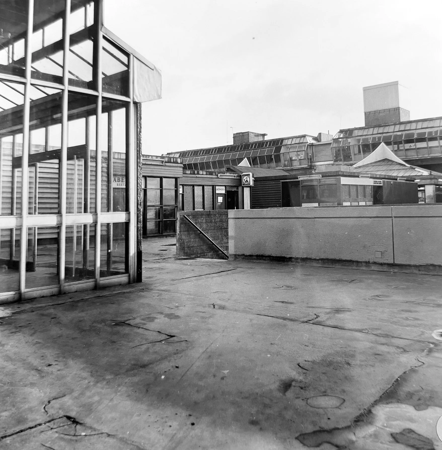 Rooftop area. Photo taken from CDC Collection, held in NLC Archives.