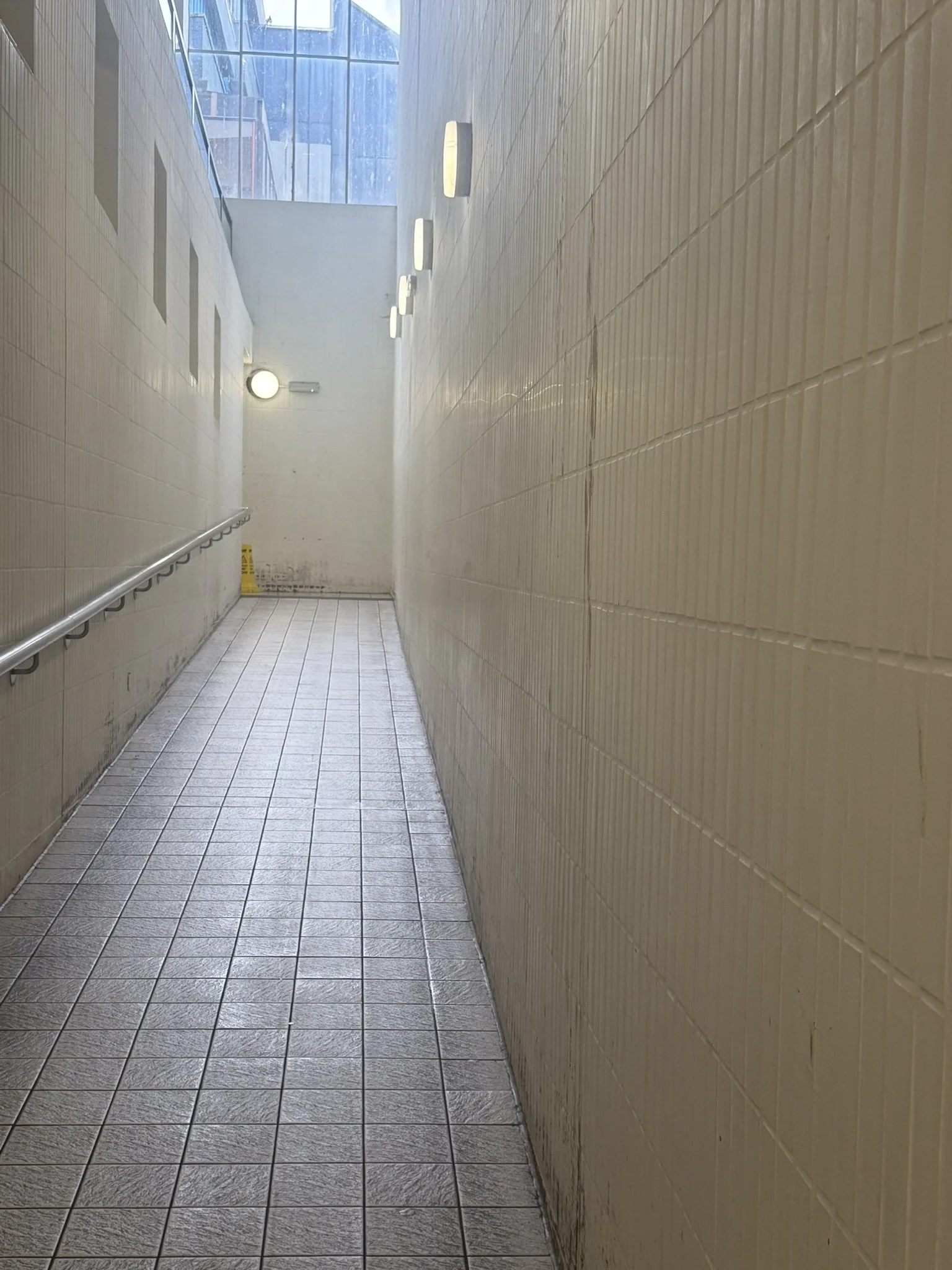 Ramp from lower mall in Phase 4
