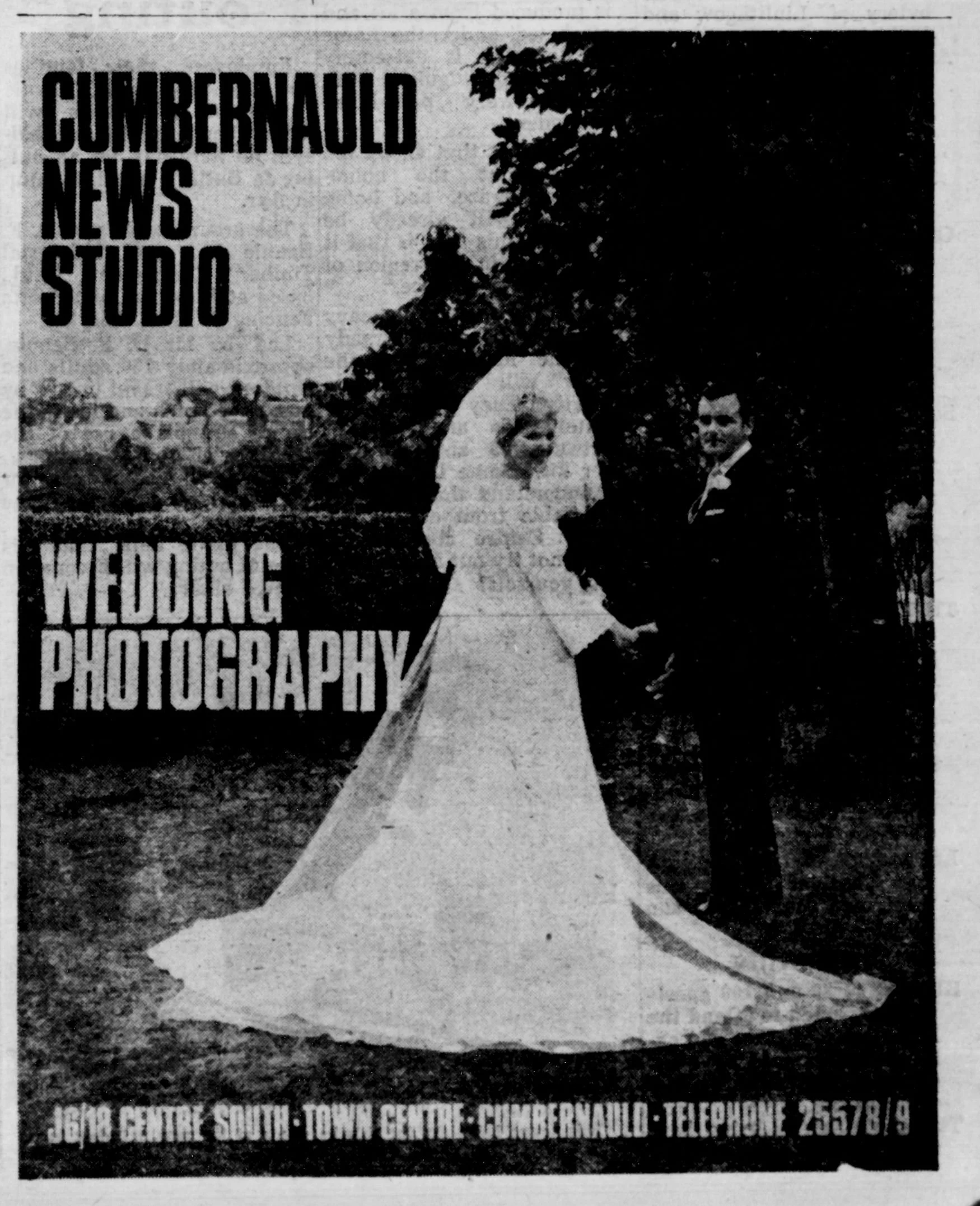 Cumbernauld News Studio May 1969