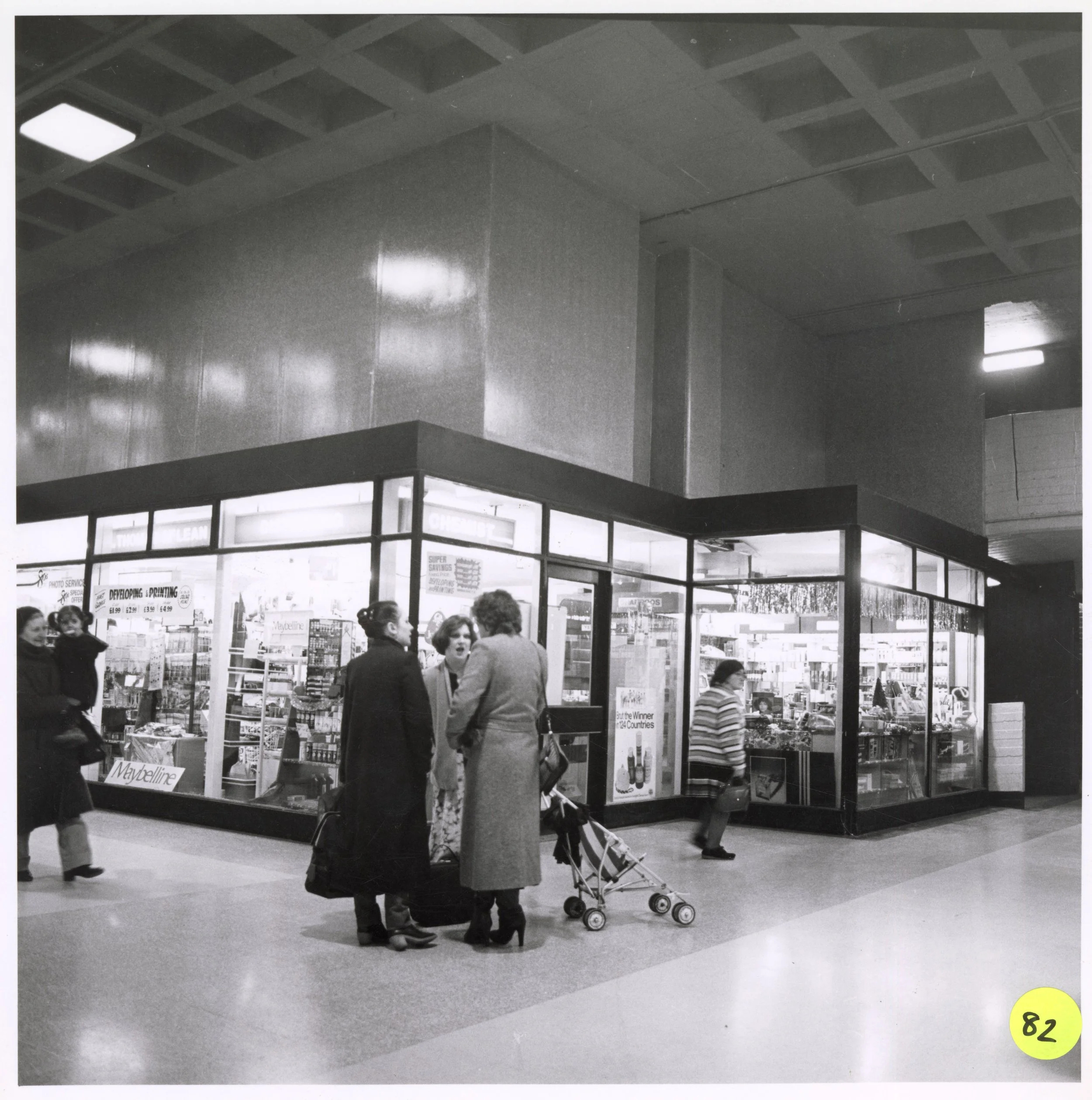 McLean's chemist. Photo taken from CDC Collection, held in NLC Archives.