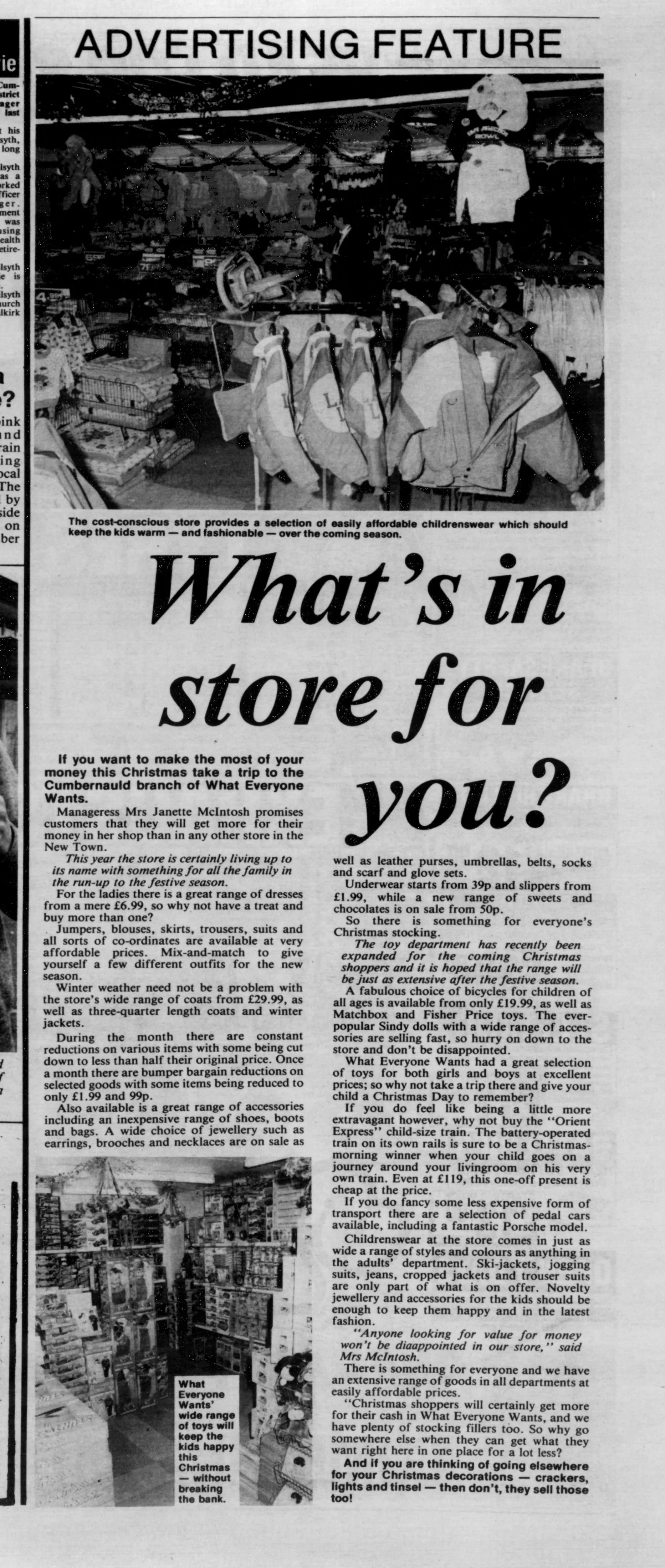 What Everyone Wants Nov 1987
