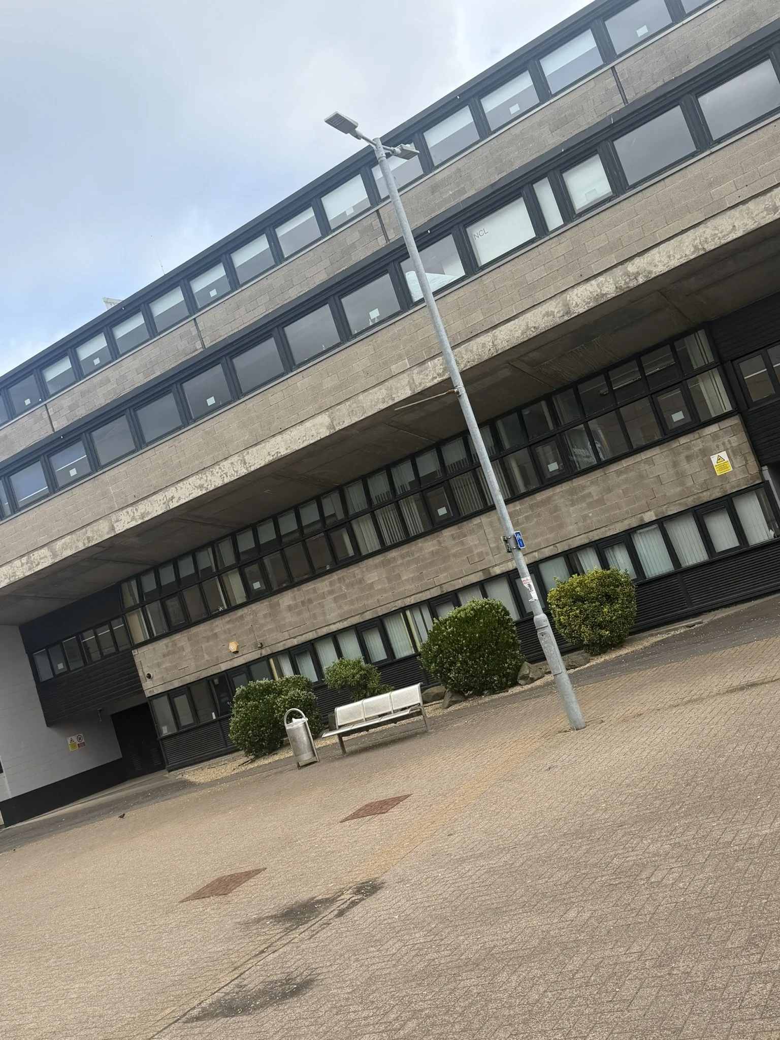 Exterior of college building
