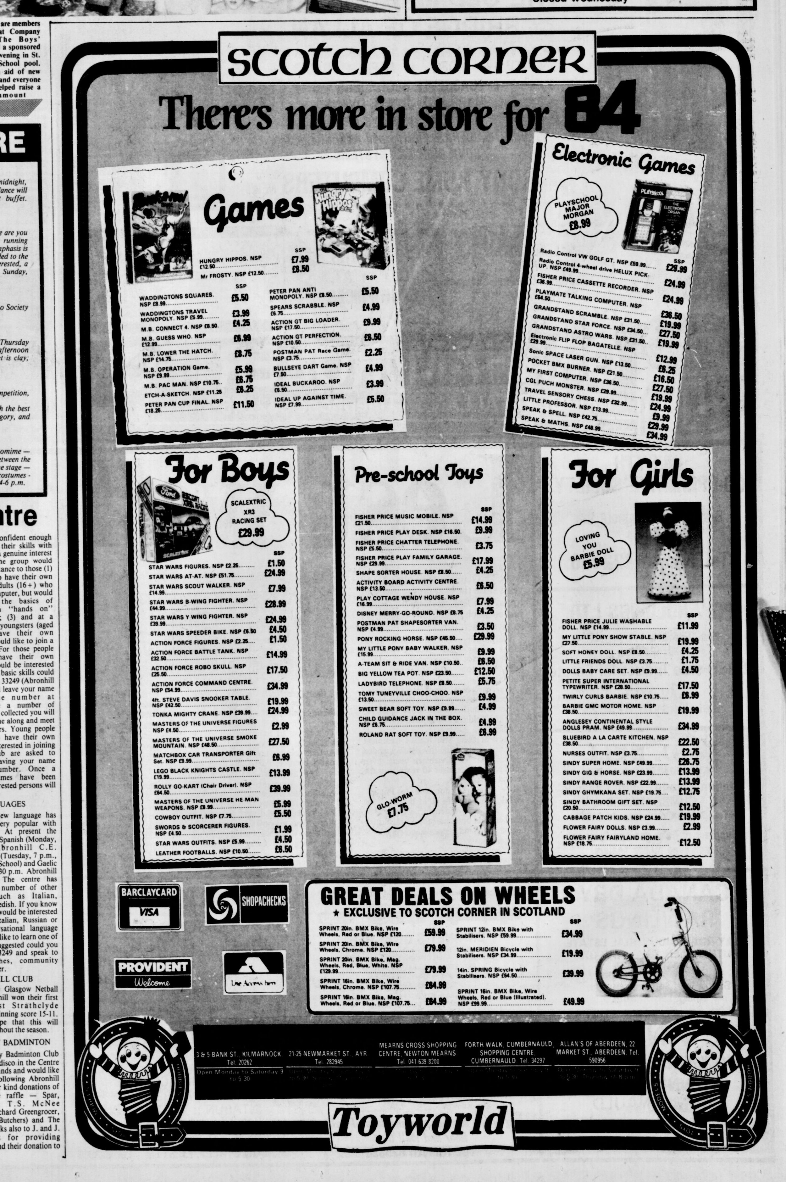 Scotch Corner Nov 1984