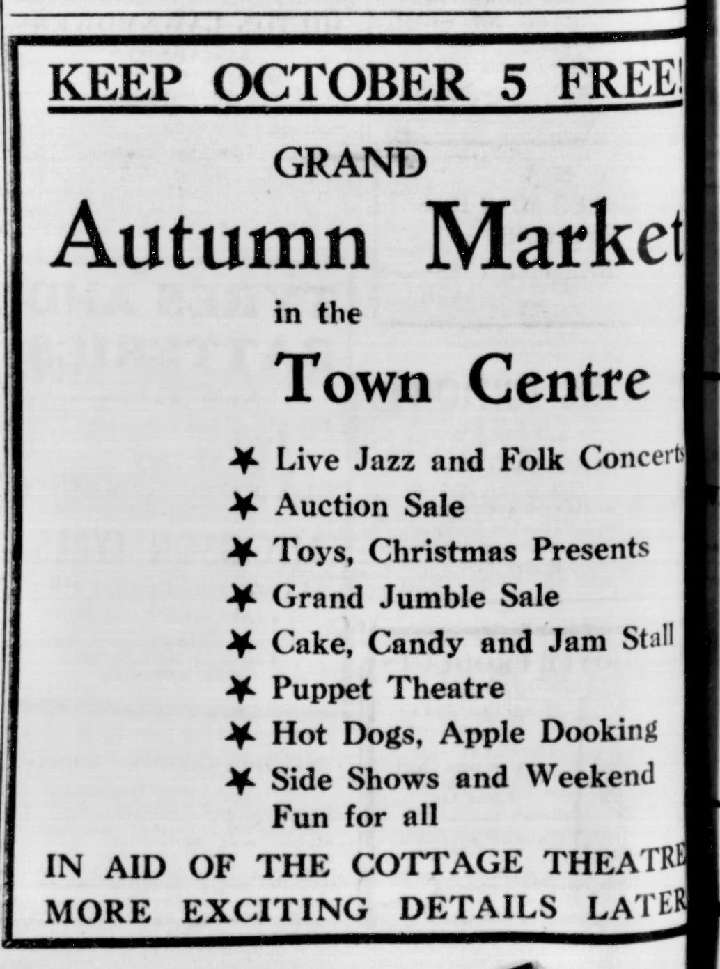 Autumn Market Sep 1968