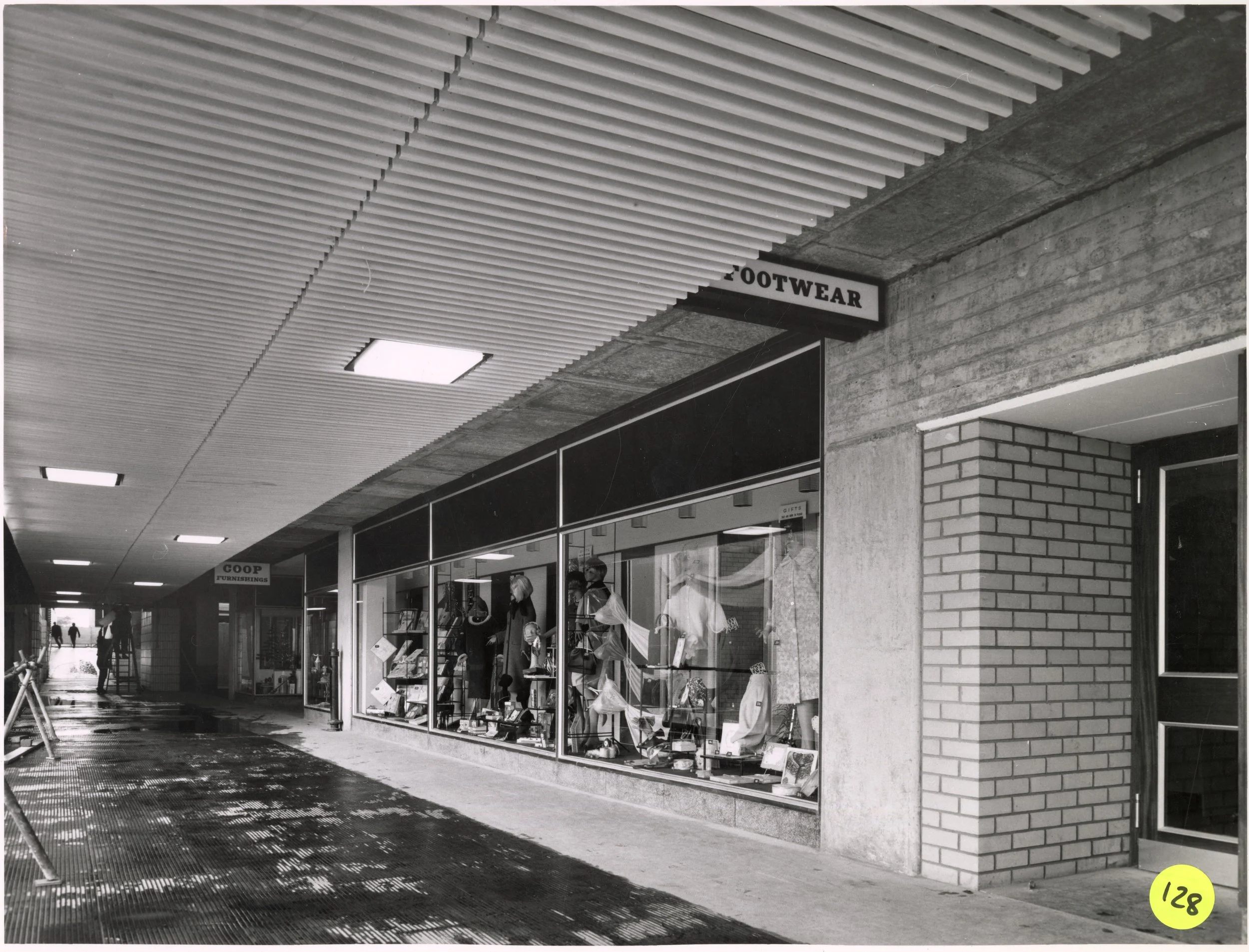 Co-Op exterior entrance in Phase 1. Photo taken from CDC Collection, held in NLC Archives.