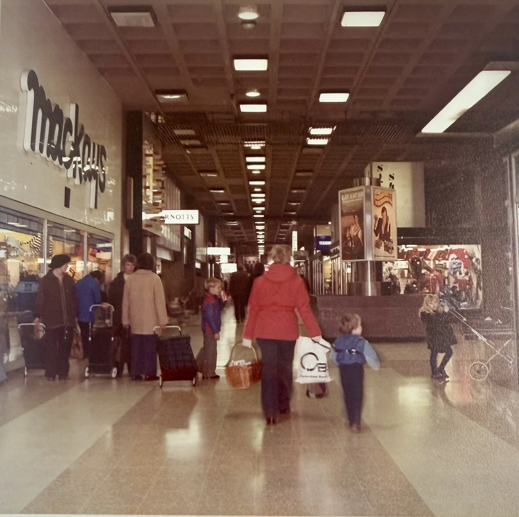 Inside Phase One mall; Mackays store