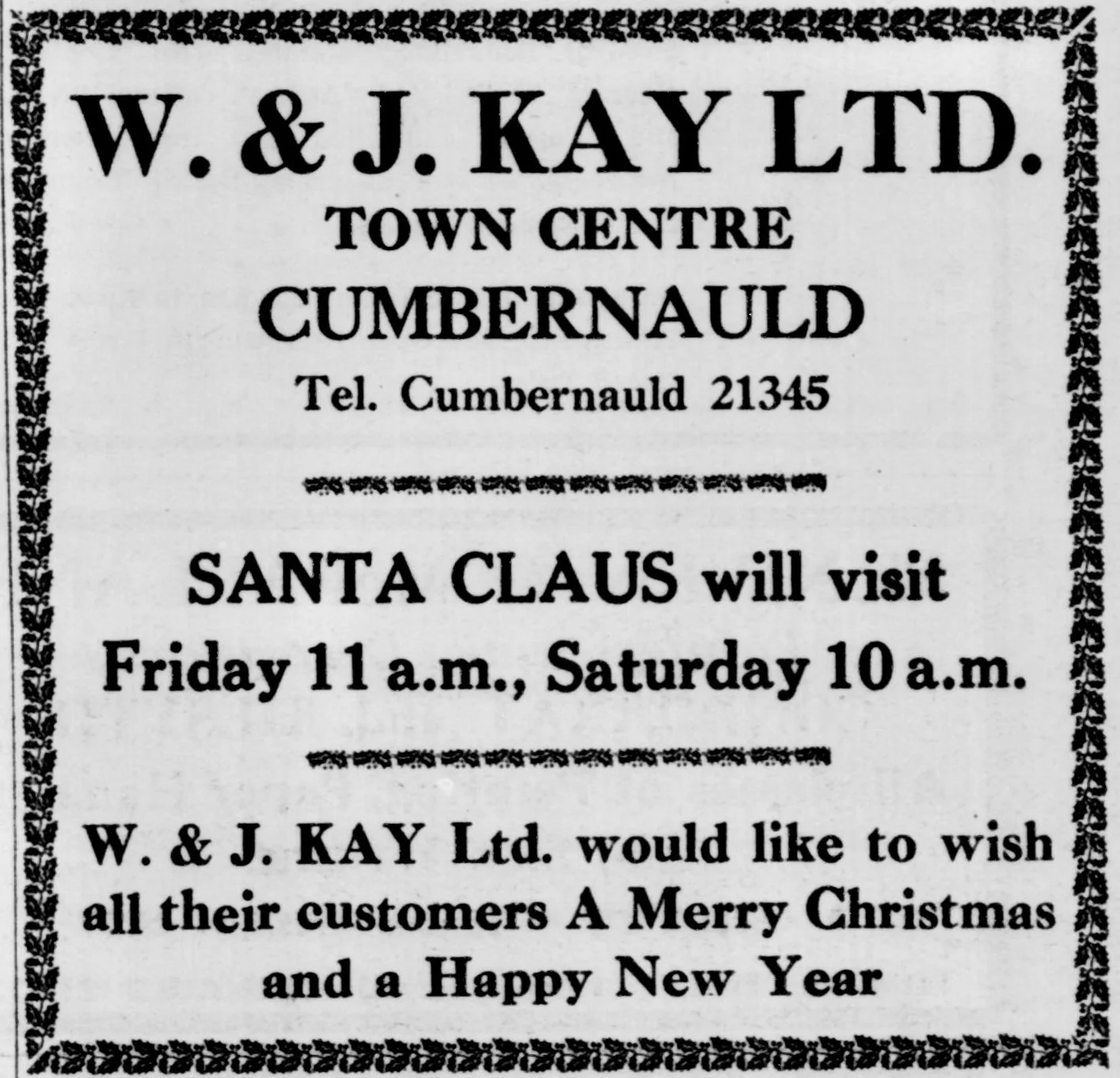 Kays Dec 1966