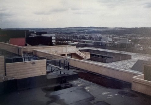Carbrain side of Phase One looking down towards Presto